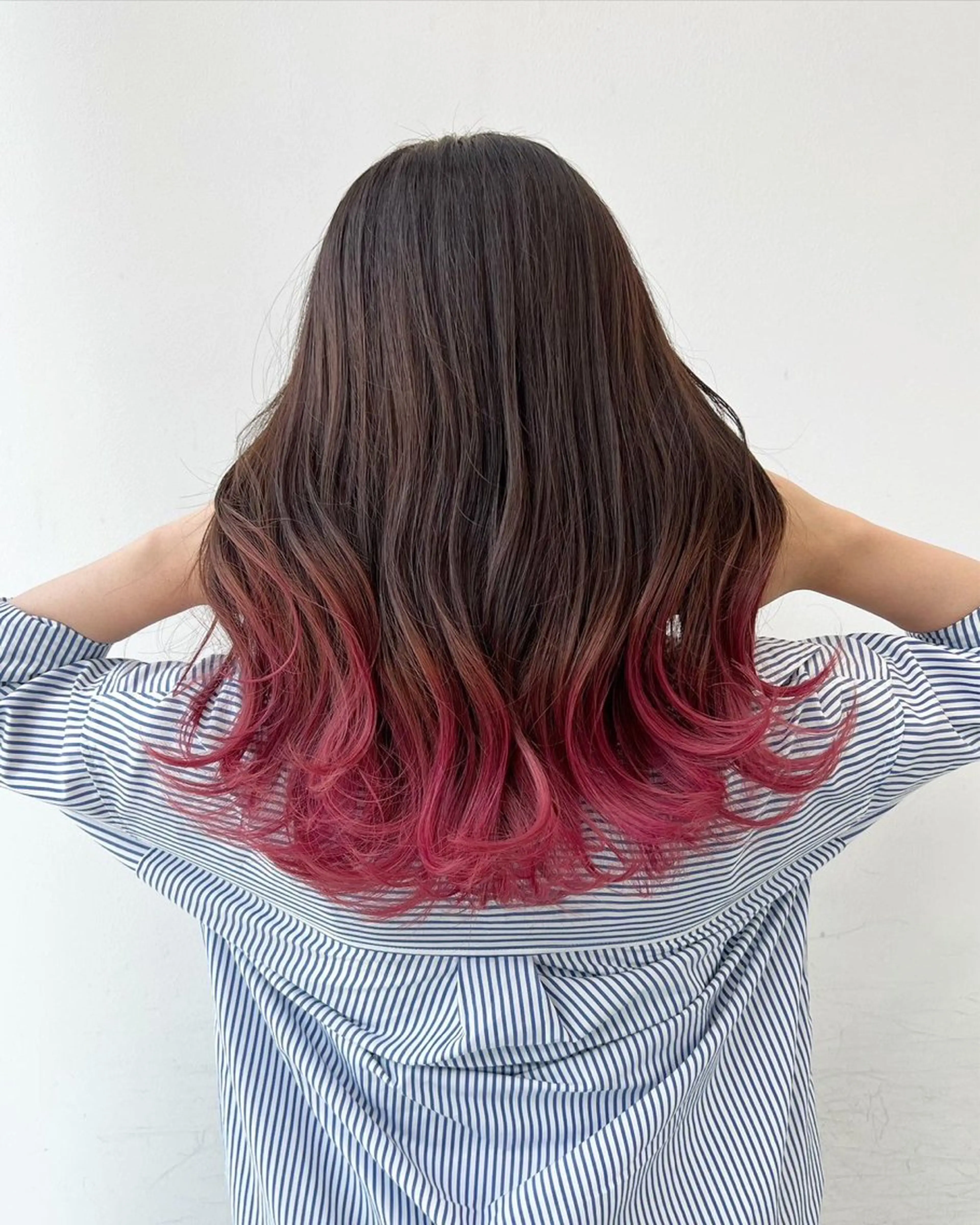 ロング カラー パーマ ロング amble luxe 髪質改善 💕のヘアスタイル