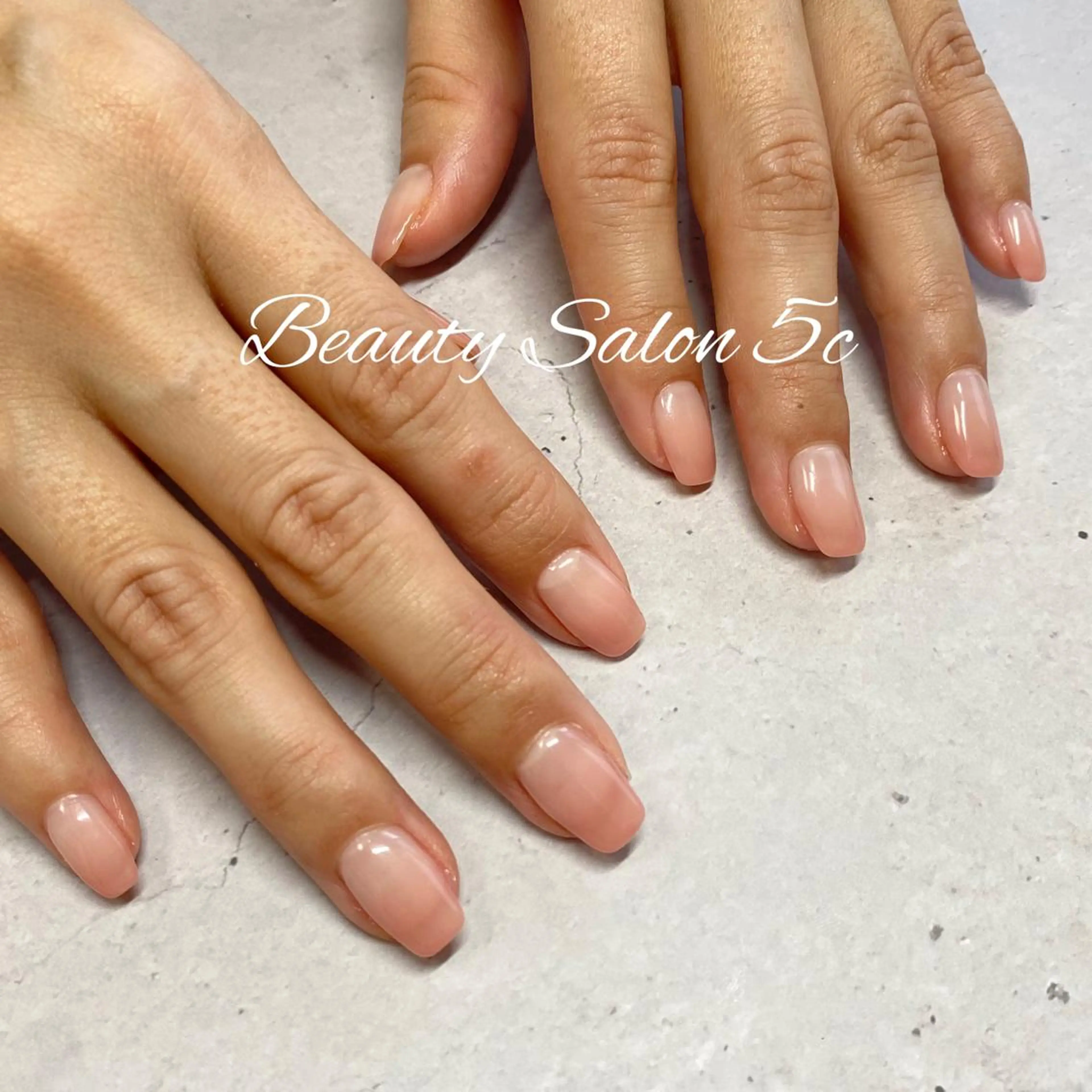 ネイル グラデーション ワンカラーネイル Beauty Salon5cのネイルデザイン