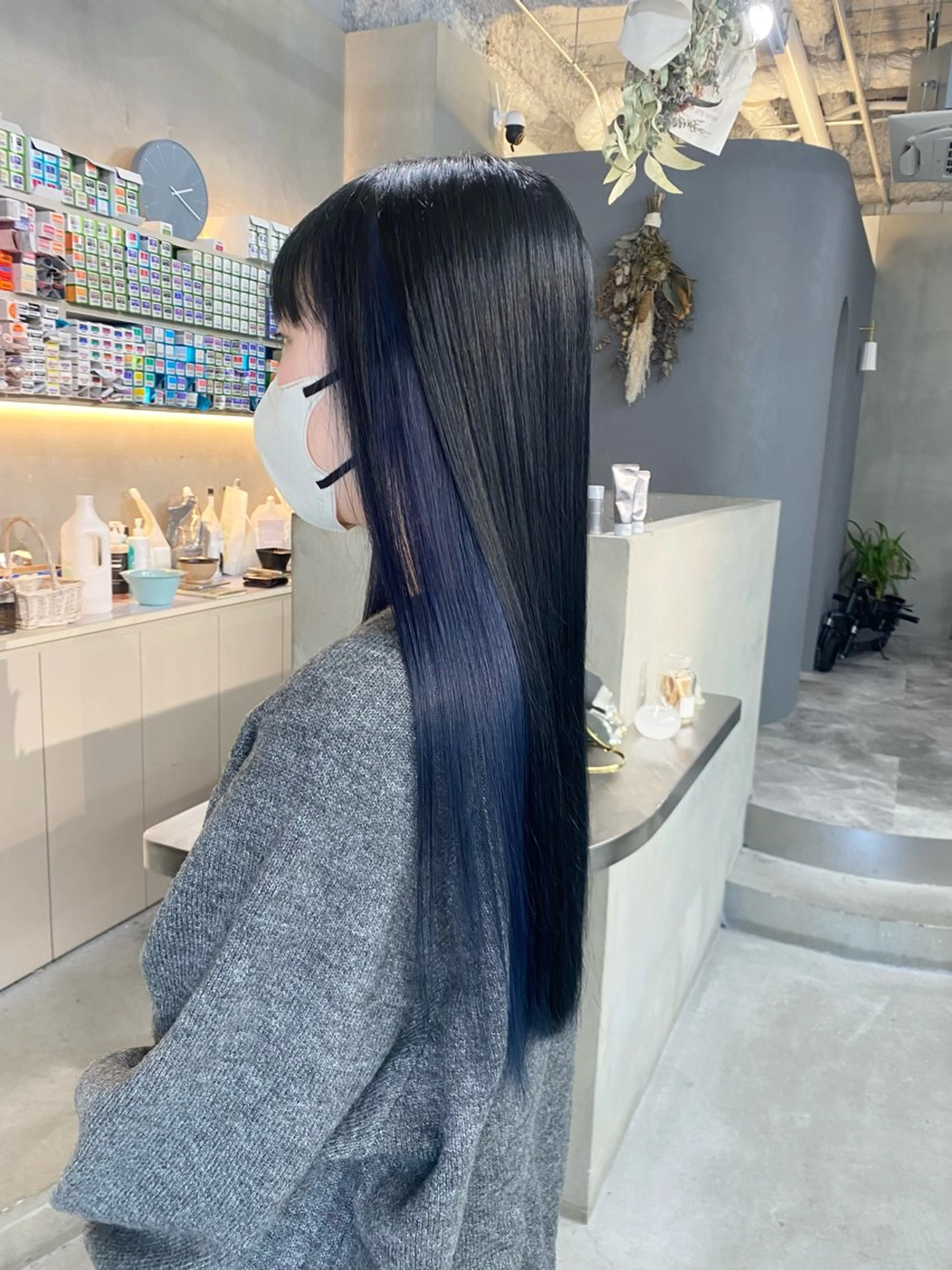 ロング カラー ヘアカラー qulim所属・前橋 姫奈のヘアスタイル