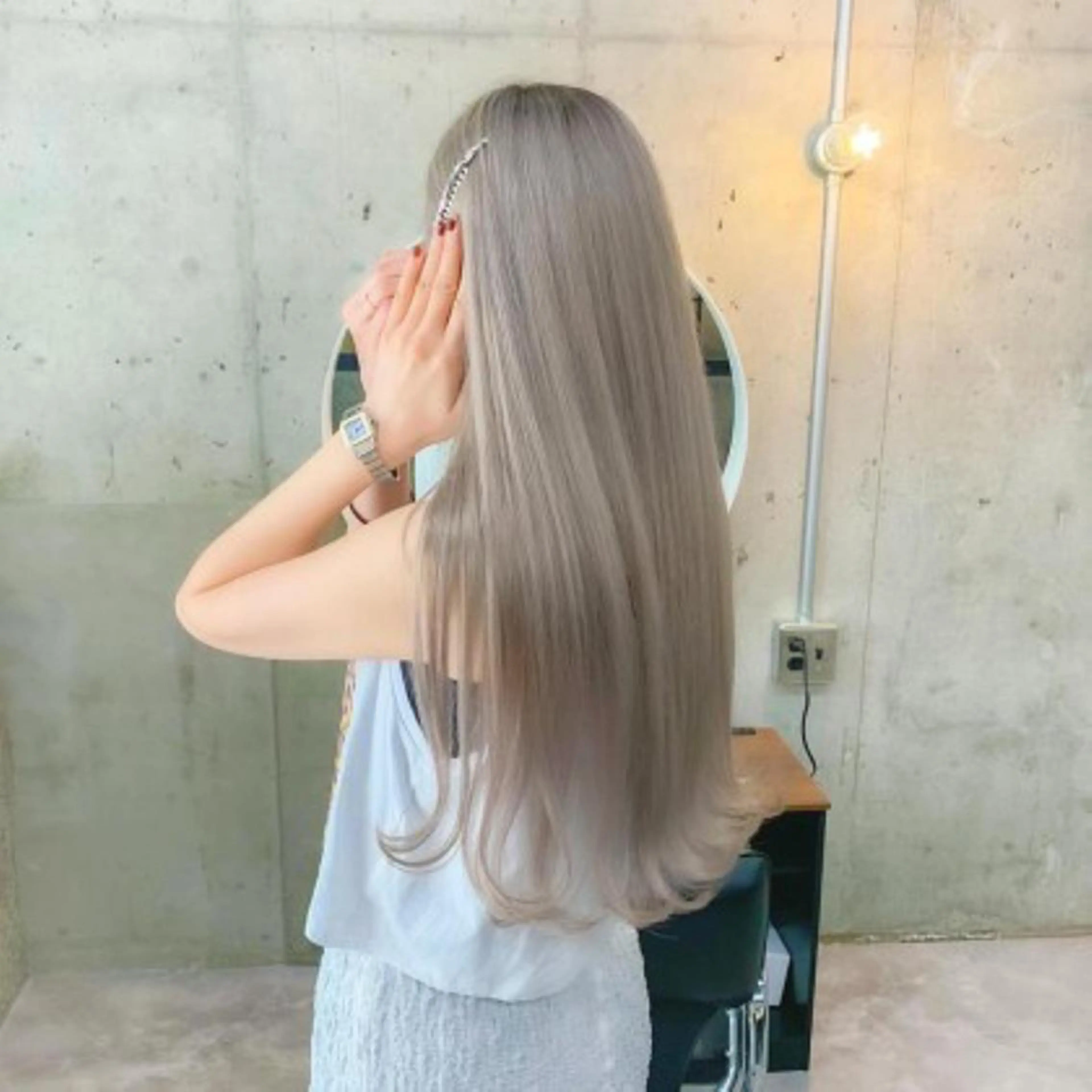 ロング トリートメント ヘッドスパ ✨パーマモデル募集 ✨イブキのヘアスタイル