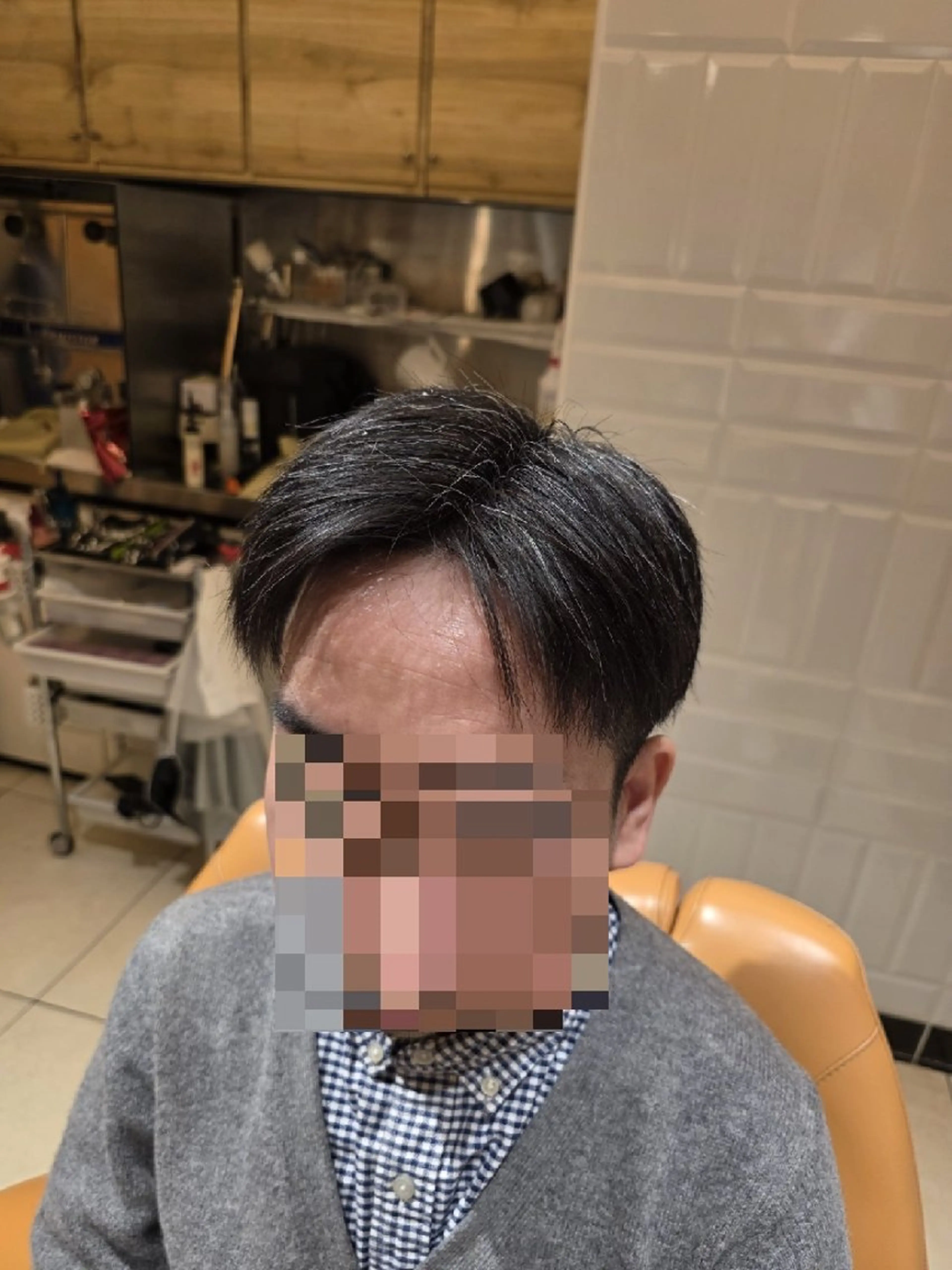 ミディアム 渡部 陽道のヘアスタイル