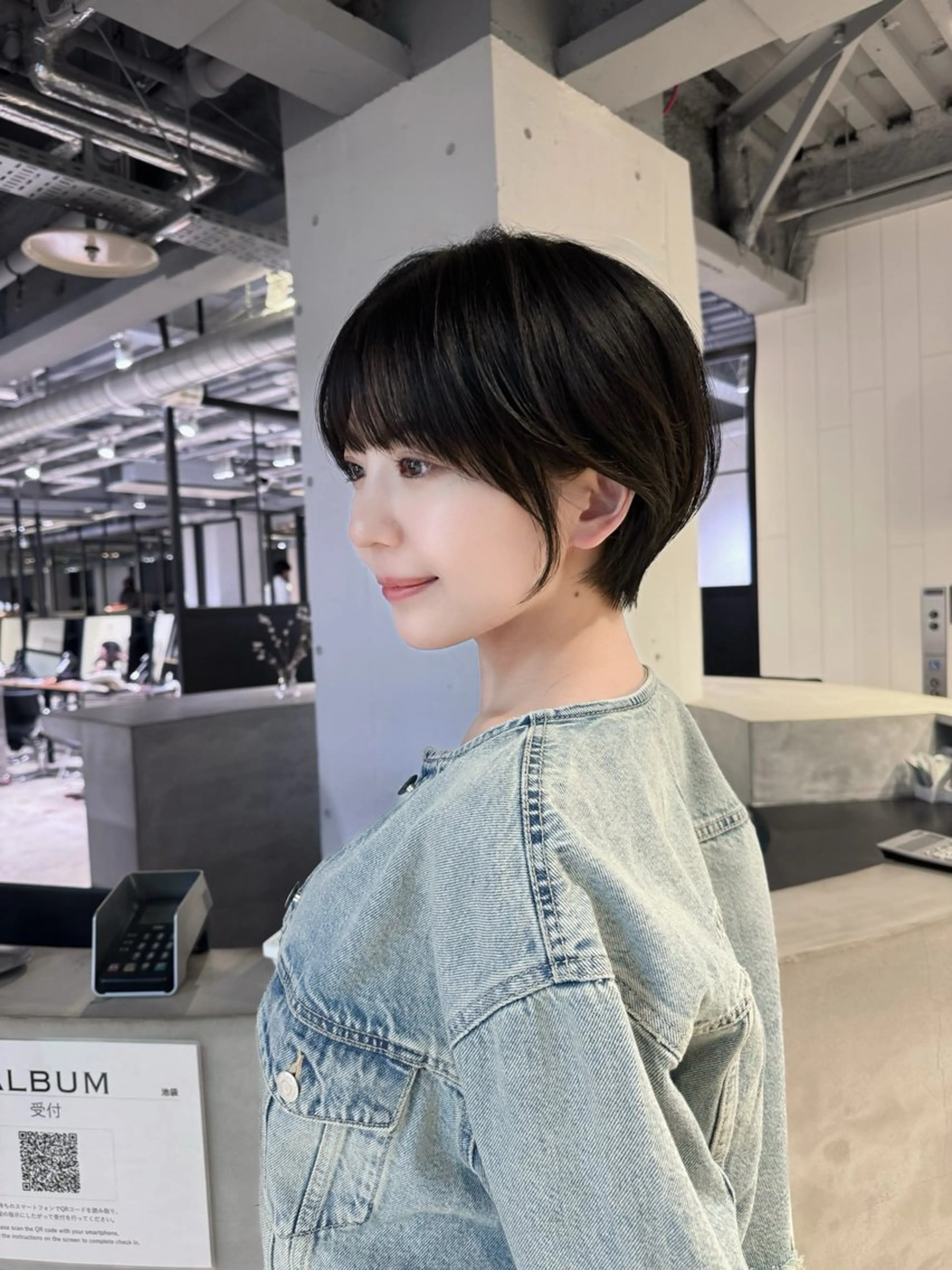 ショート 池袋　似合わせショー トヘア　萩原 佑紀のヘアスタイル