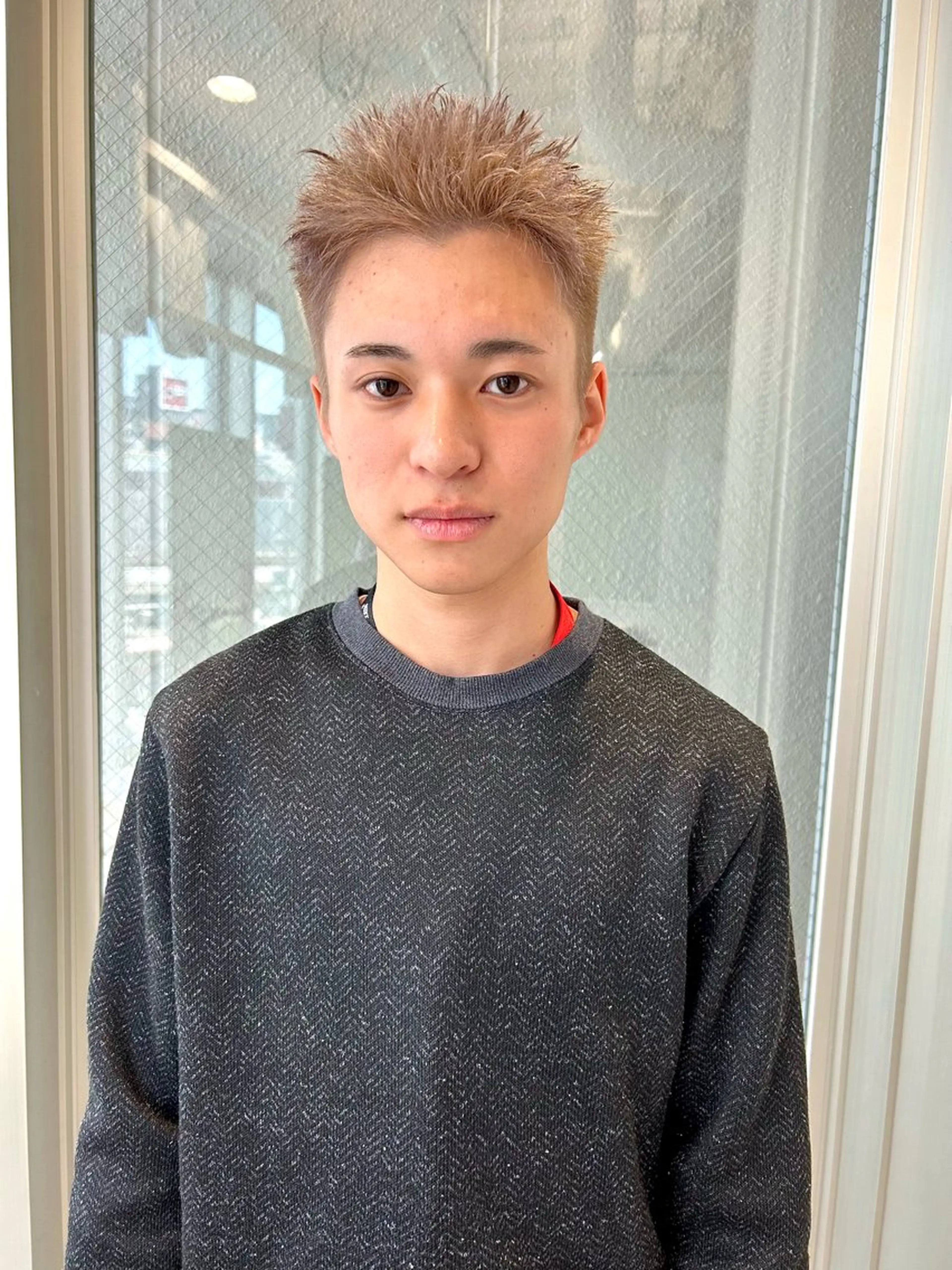 ショート メンズ カット ヘアカラー メンズ特化❤️‍🔥 パーマ職人江口佳乃のヘアスタイル
