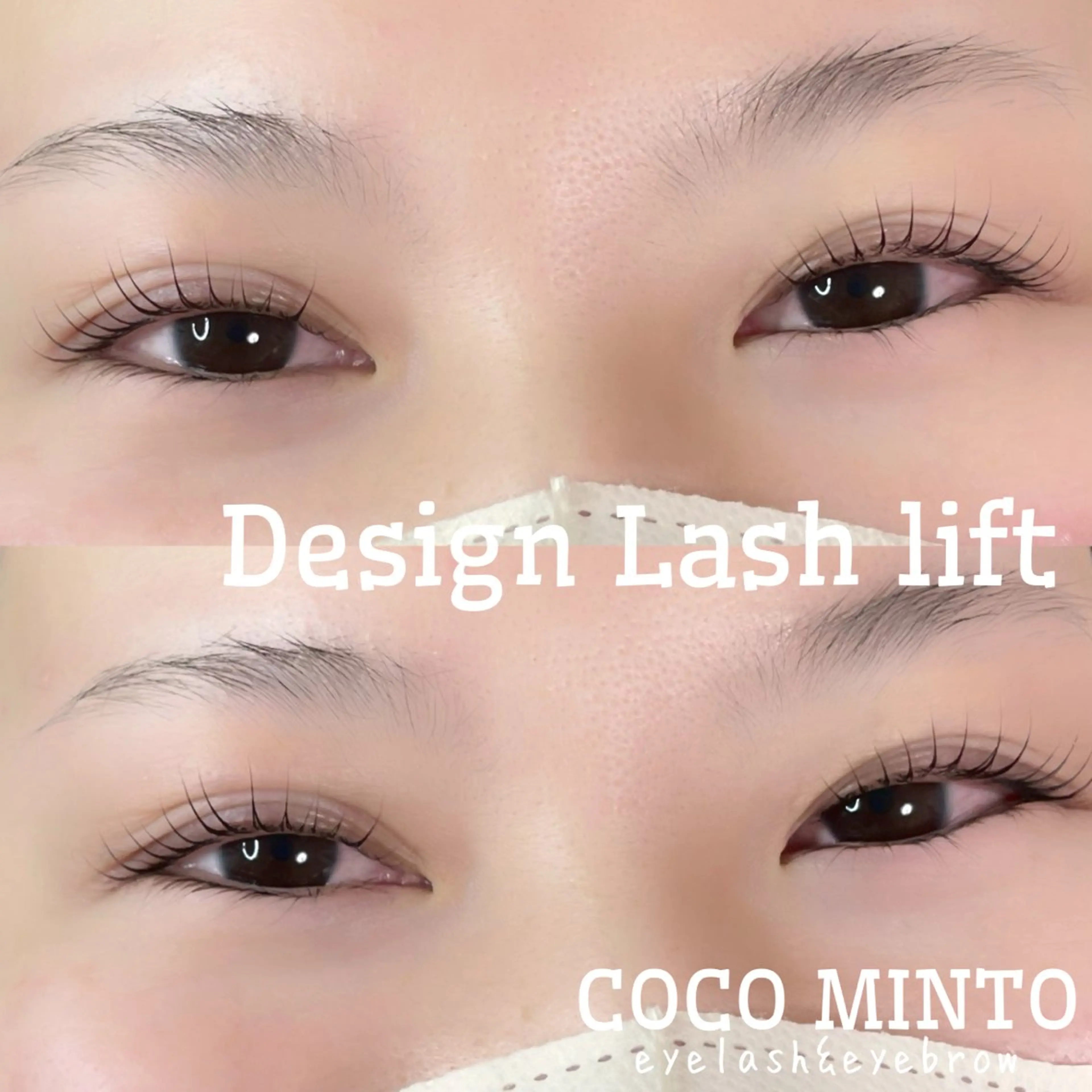 マツエク・マツパ パリジェンヌラッシュリフト 一重×まつ毛パーマ マツパ Coco Minto所属・Coco Minto ／JUNKOのマツエク・マツパデザイン