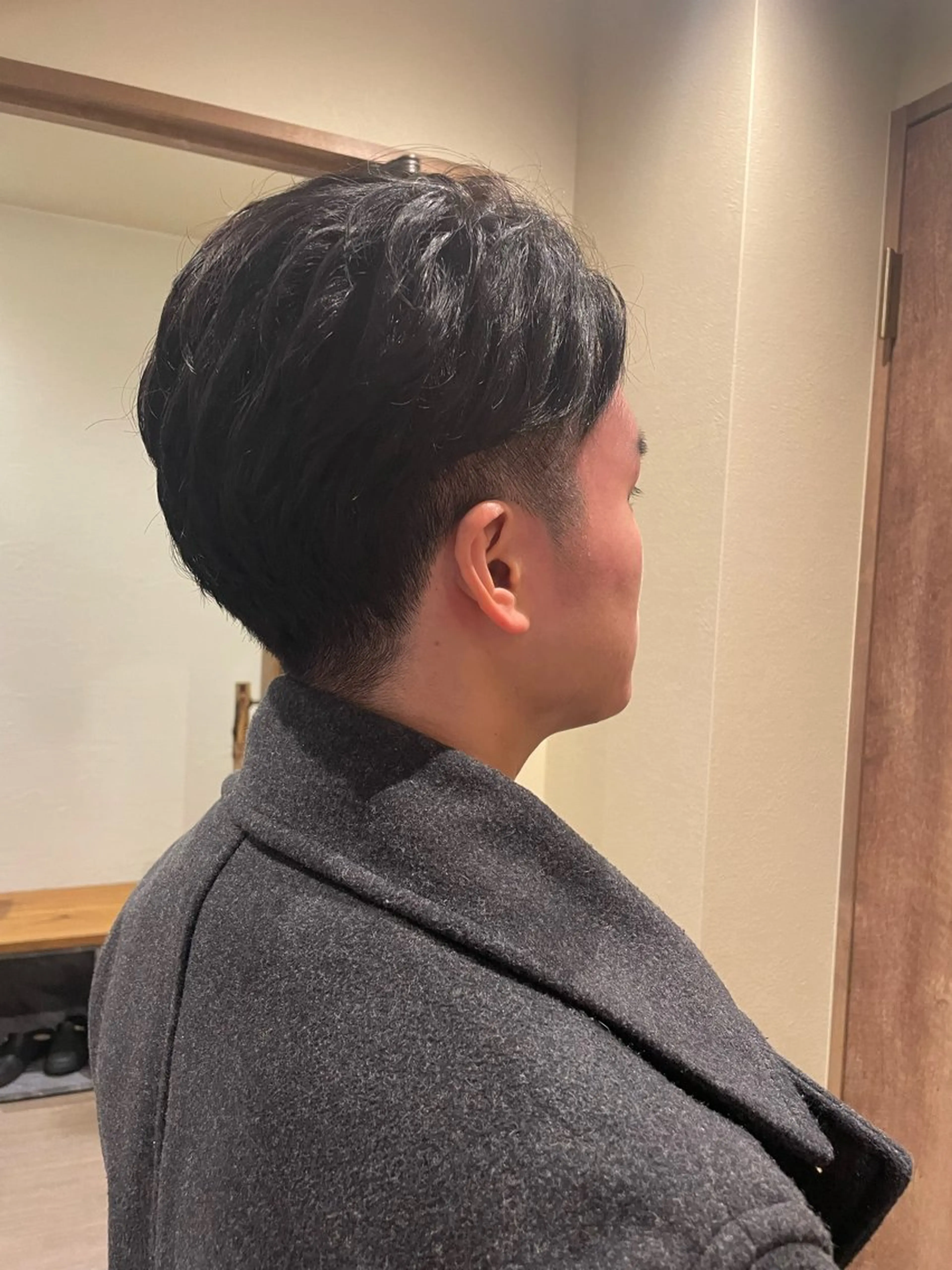 メンズ 山口里莉 /ブリーチカラーのヘアスタイル