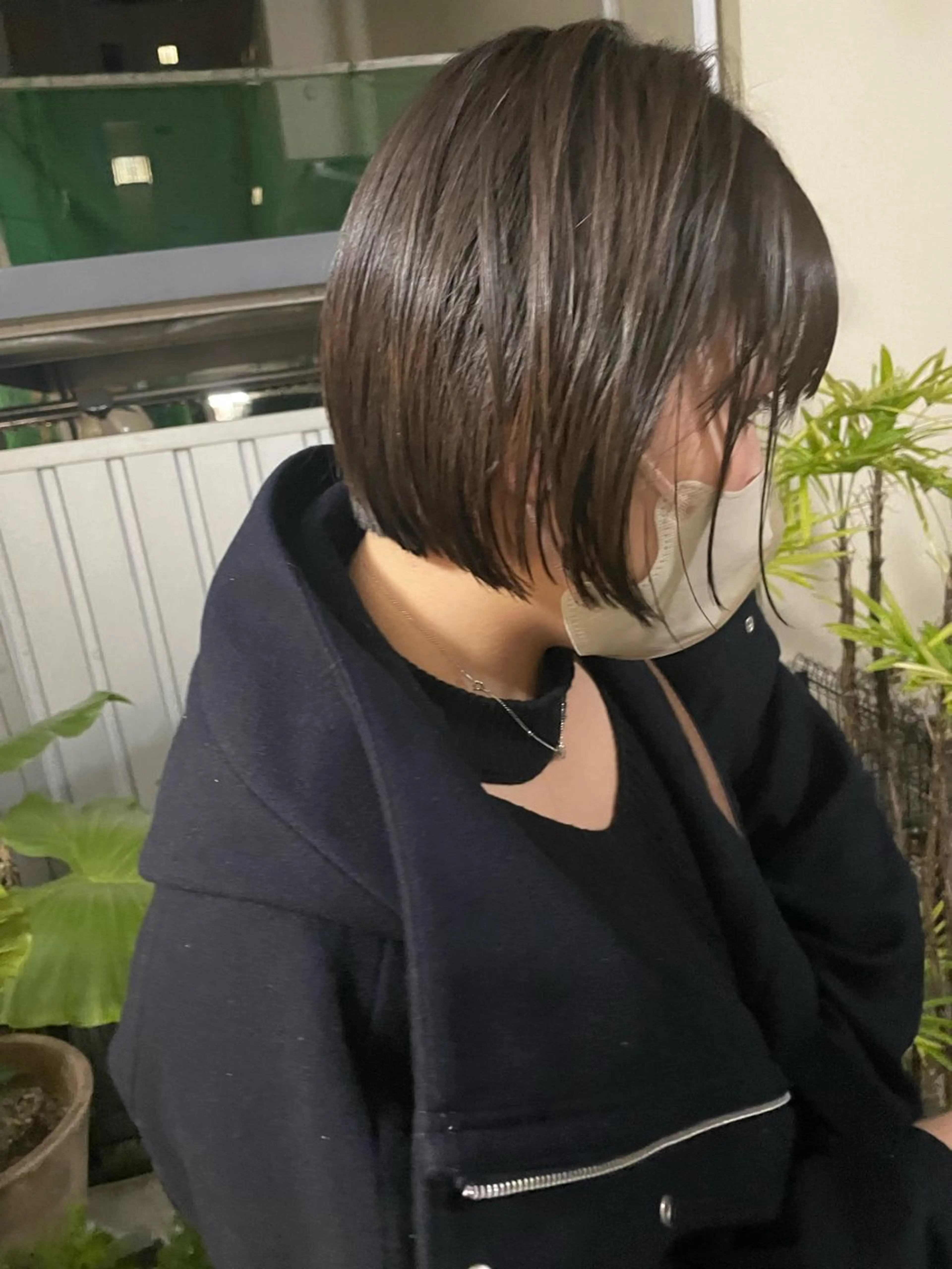 ショート カラー アッシュ 透明感カラー ボブ カット ヘアカラー トリートメント tim.所属・🪐ナチュラルモード ヘア🪐honokaのヘアスタイル