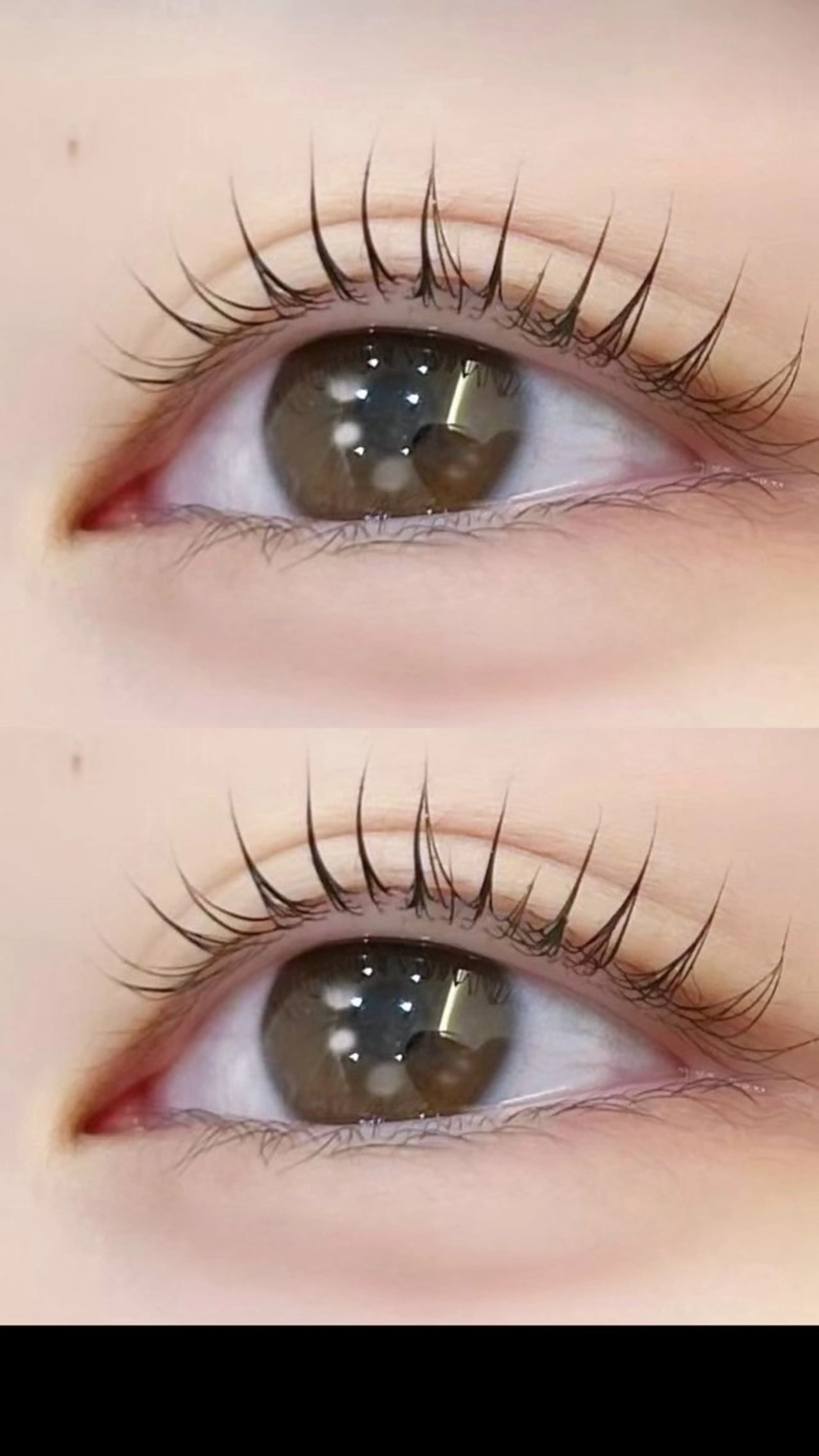 マツエク・マツパ eve🐰束間まつ毛 /透明感カラーのヘアスタイル