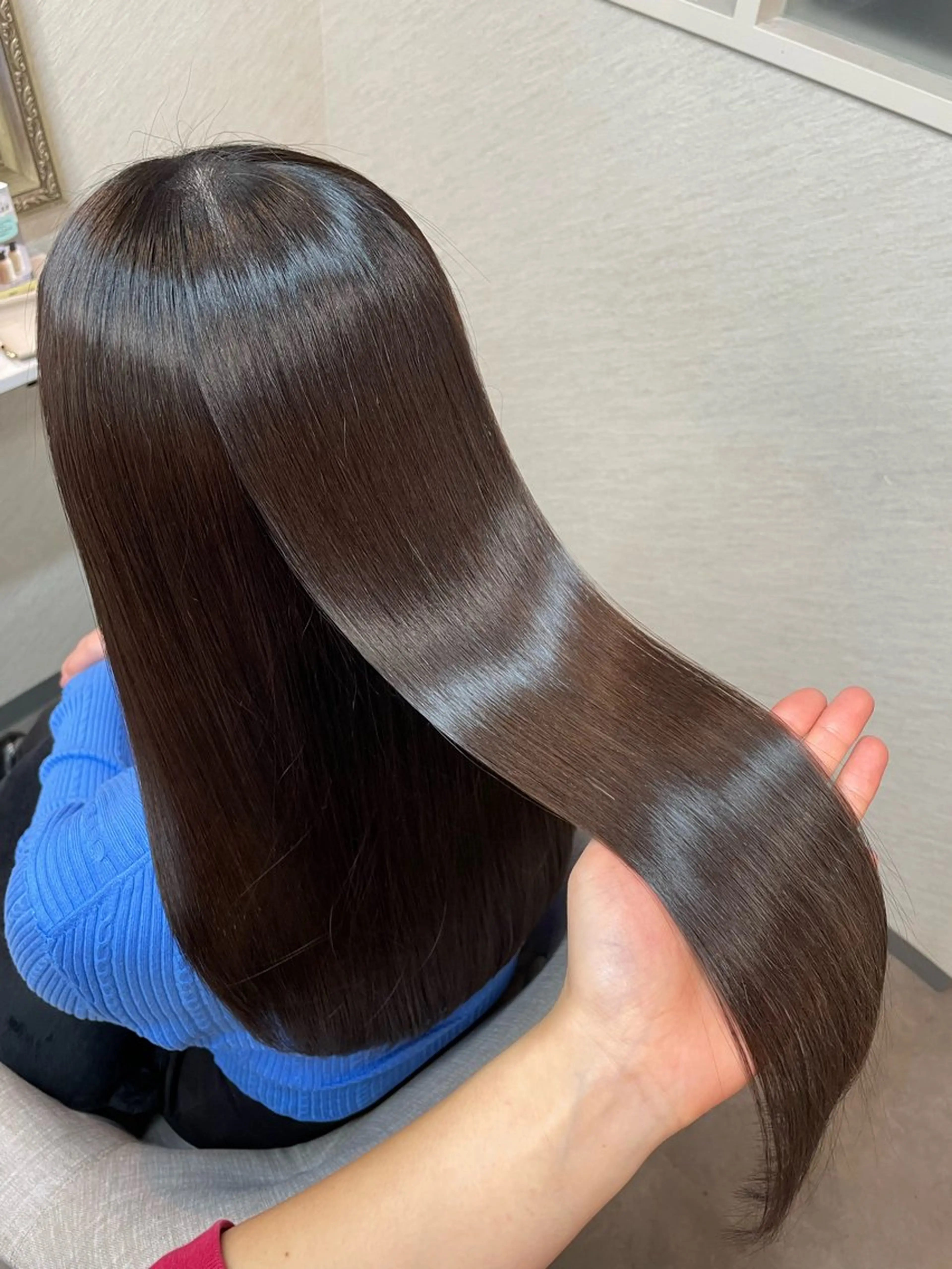 ロング アンナ 髪質改善/縮毛矯正のヘアスタイル