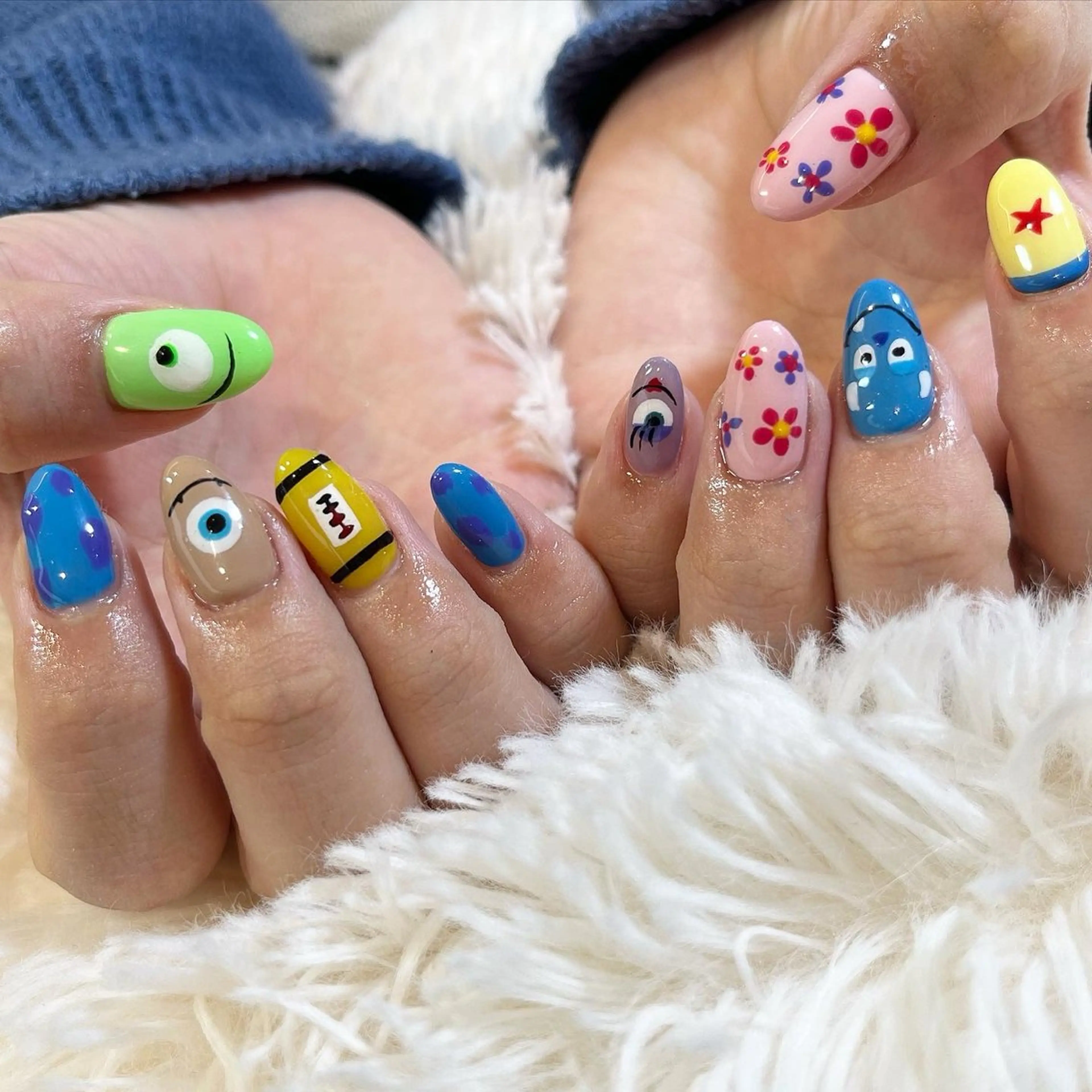 ネイル アートネイル eight横浜🧸 kumabeのネイルデザイン