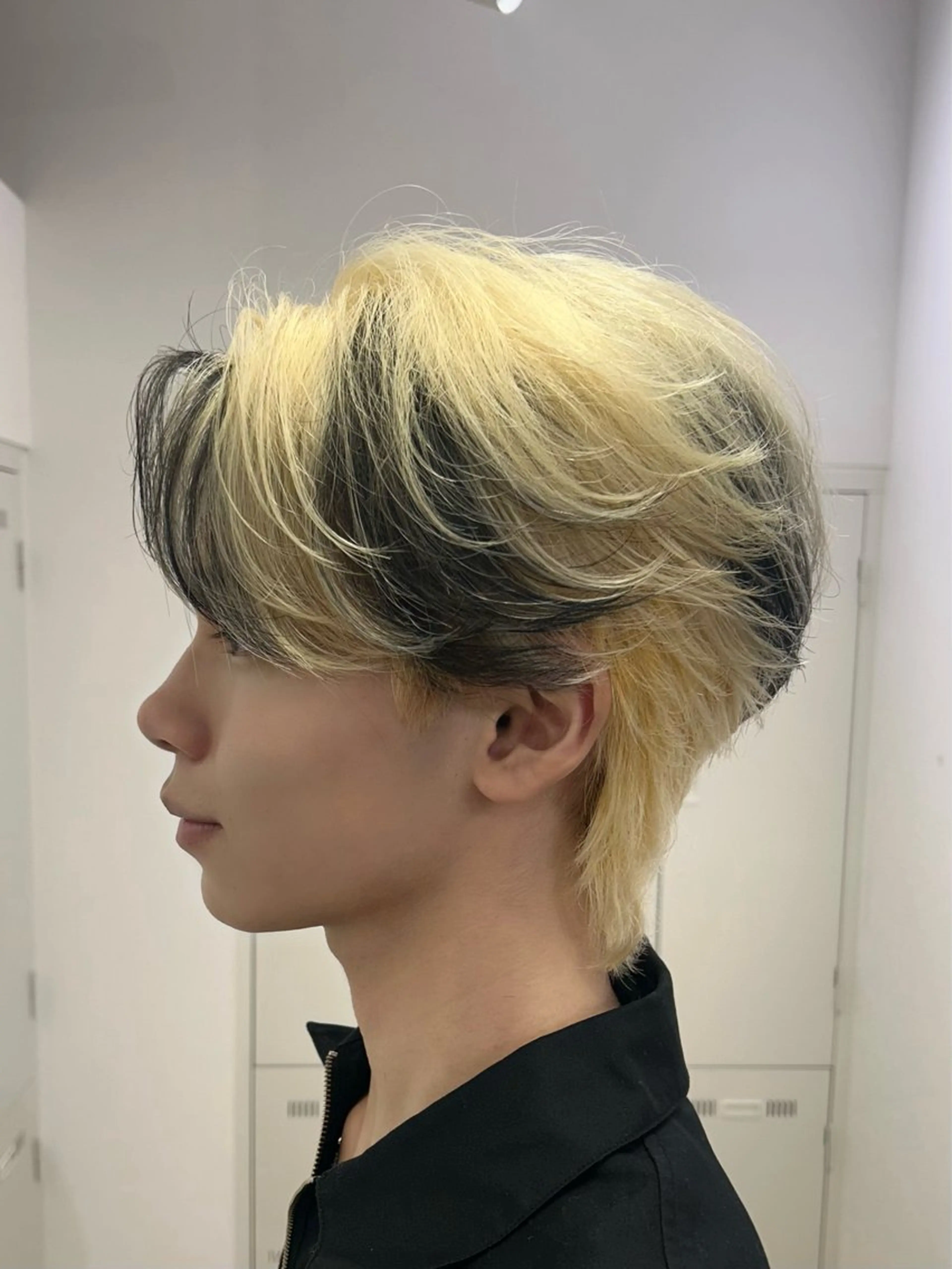 ミディアム パーマ メンズ カット ヘアカラー ♠️メンズ特化／ 社 由樹♠️のヘアスタイル