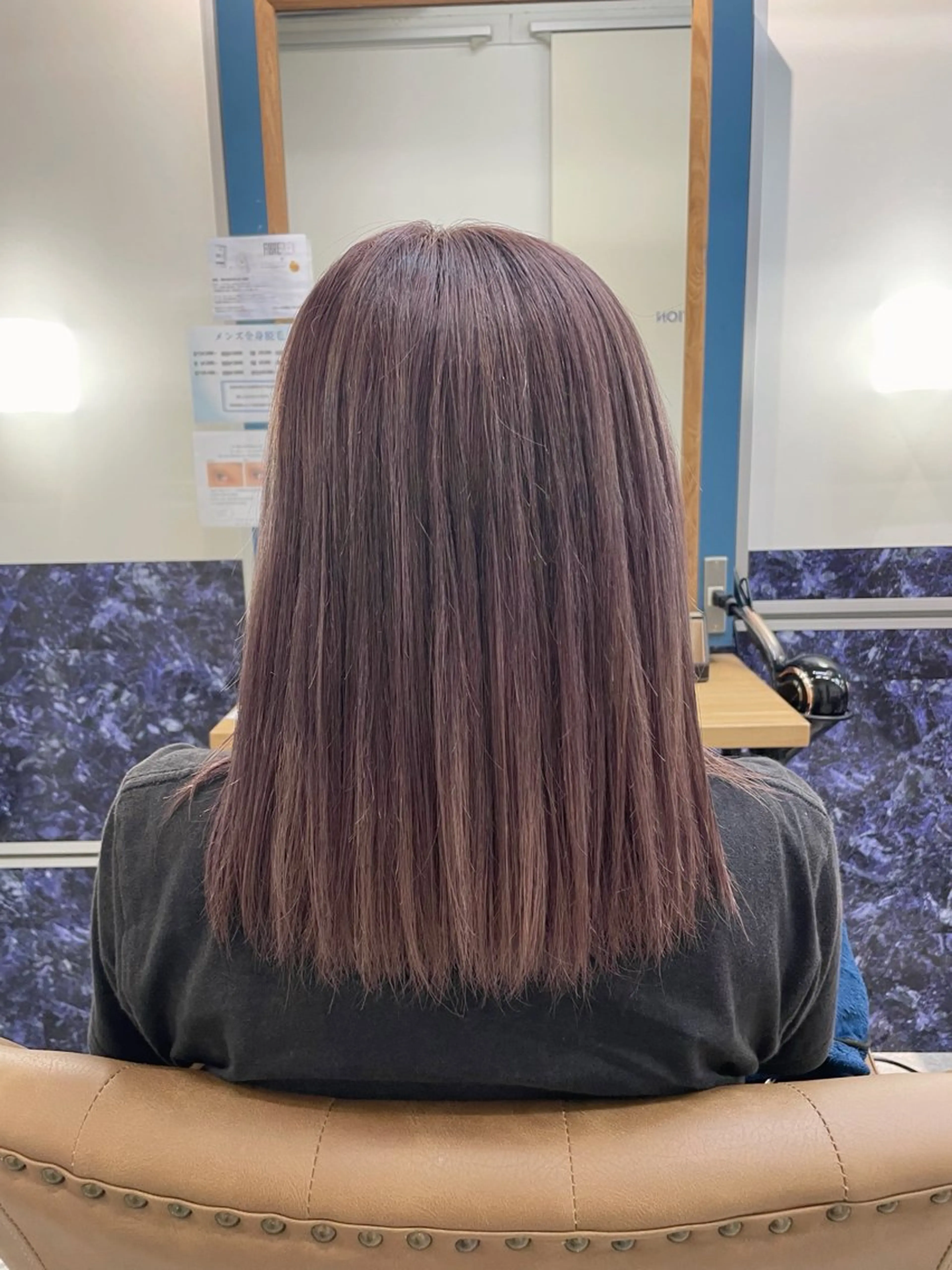 ロング カラー ベージュカラー ピンクカラー ピンクベージュ Signhair所属・🍒新家 さくら🍒のヘアスタイル
