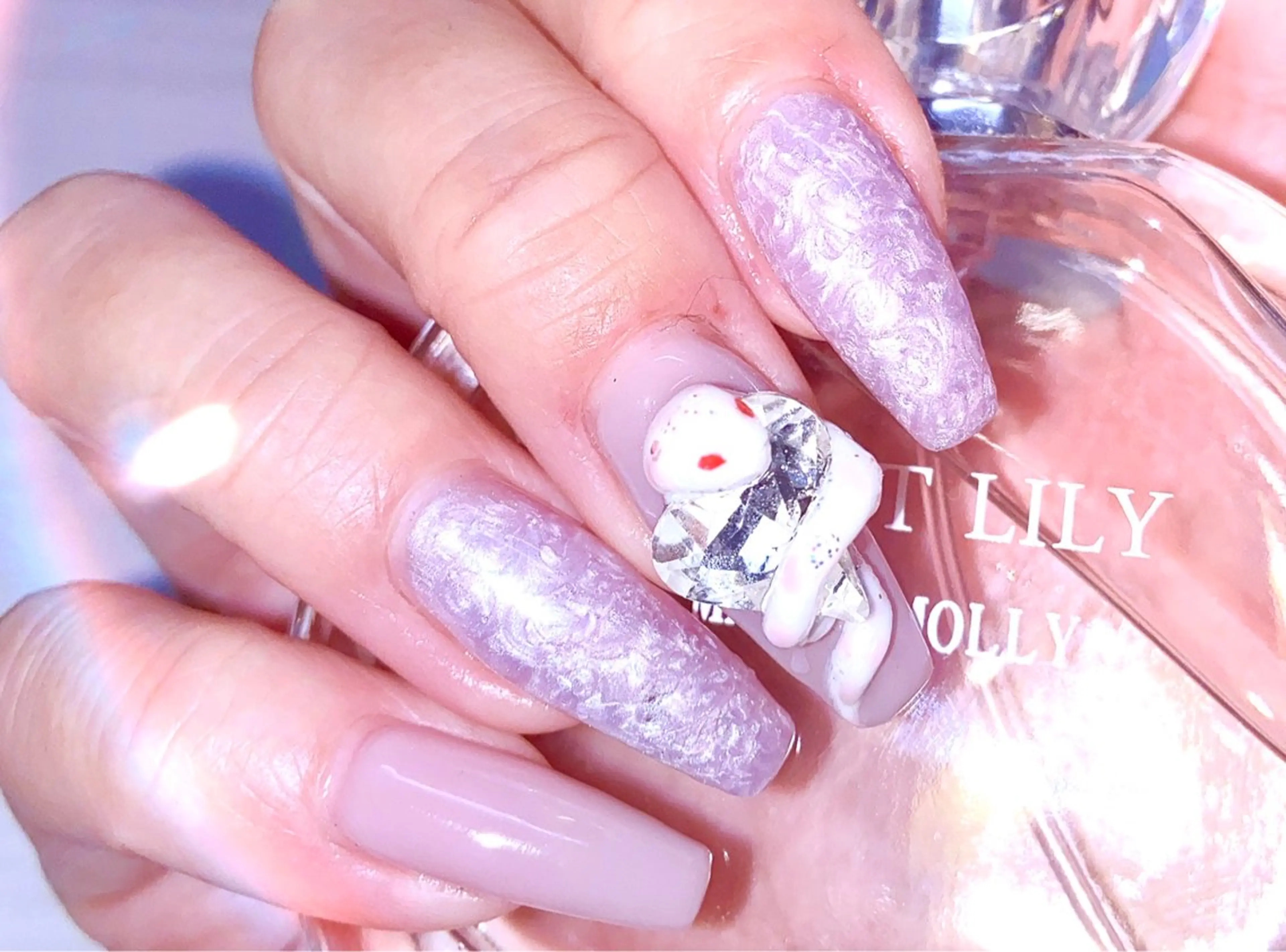 ネイル ジェルネイル 韓国ネイル マグネットネイル オフィスネイル パラジェル Art nail MA CHERIE所属・Mii MA CHERIEのネイルデザイン