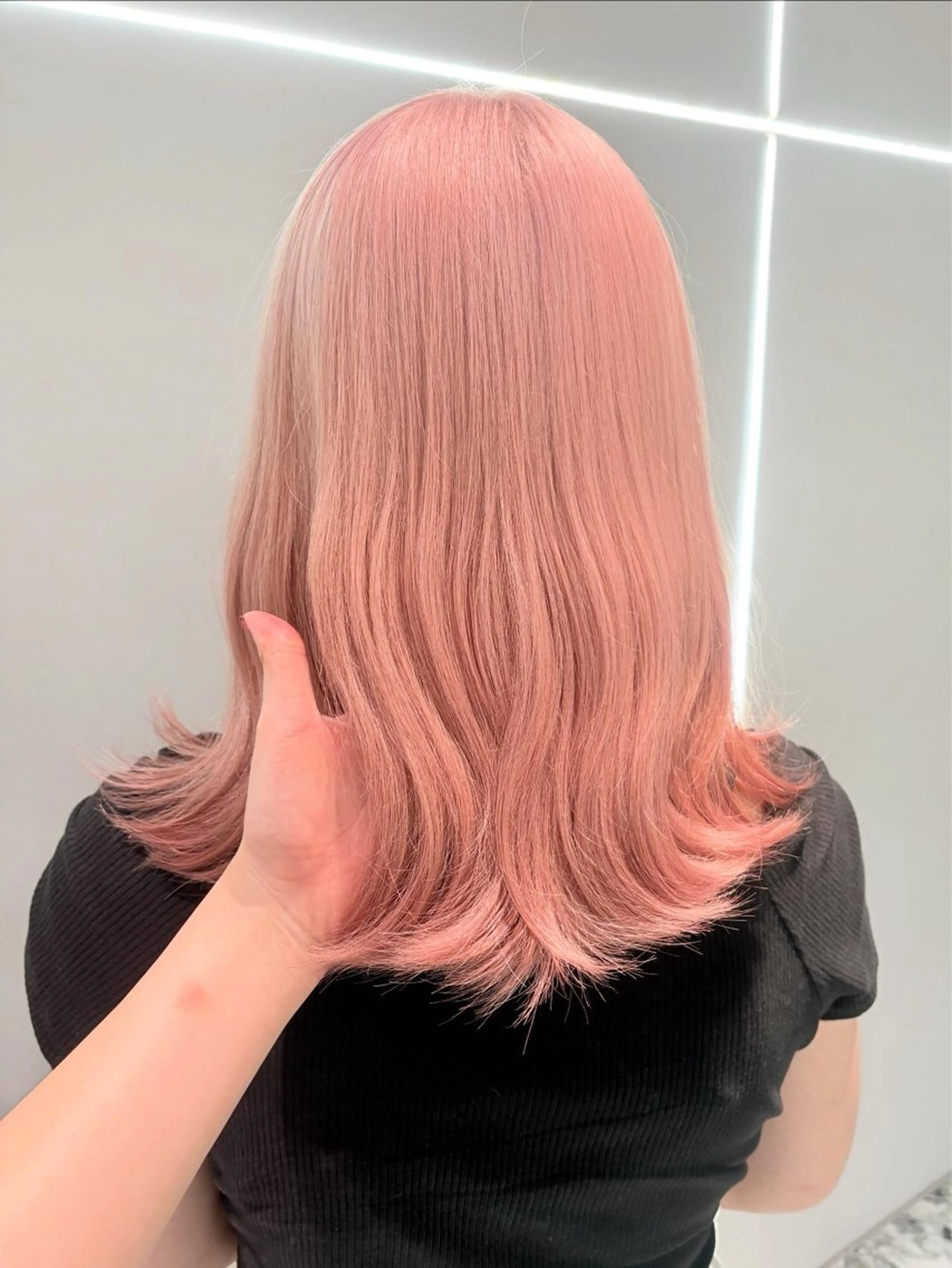 カラー ヘアカラー Harune/うる艶 ハイトーンのヘアスタイル