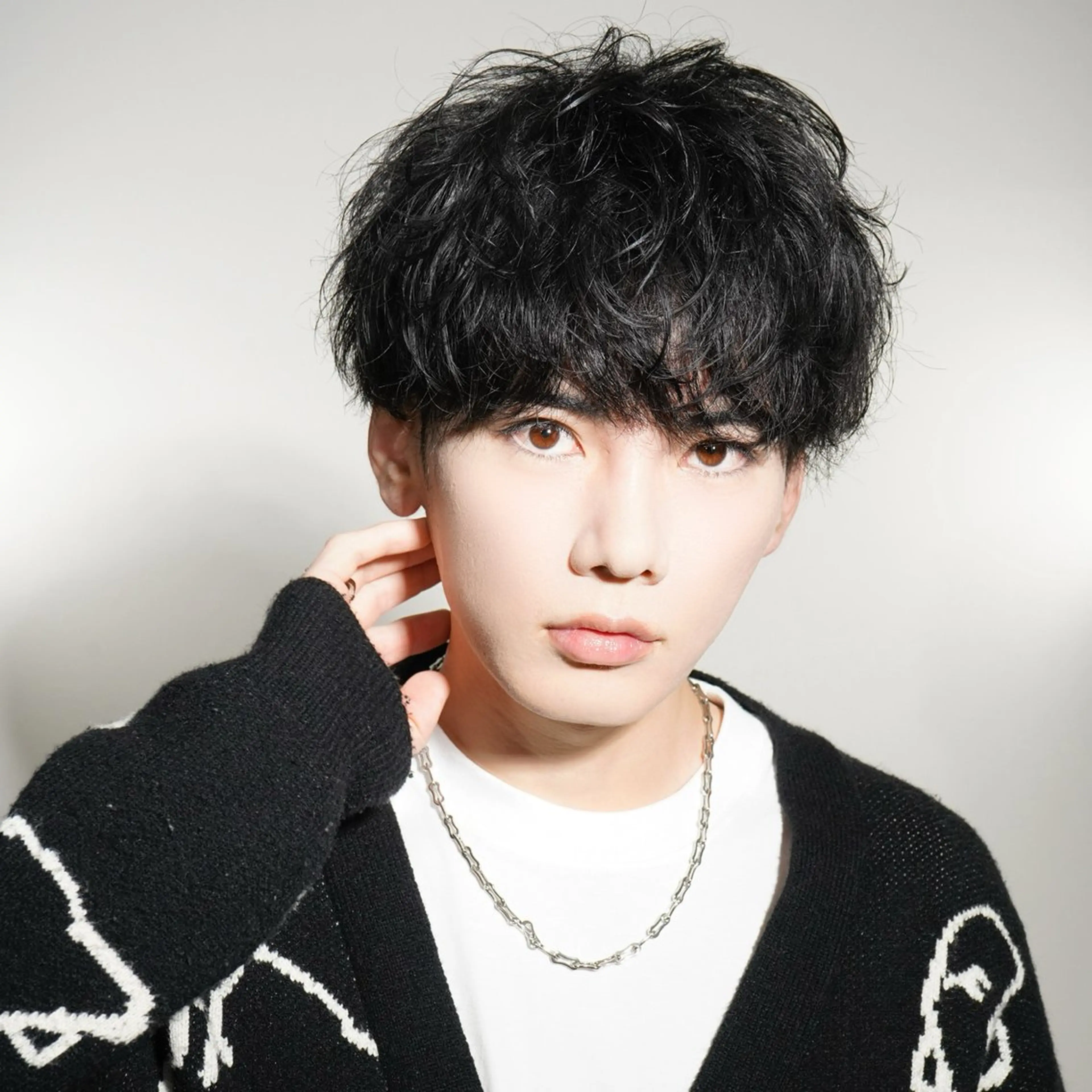 パーマ メンズ カット パーマ トリートメント AI TOKYO  men's 横浜所属・【パーマの達人】 💎メンズ特化🔥徹のヘアスタイル