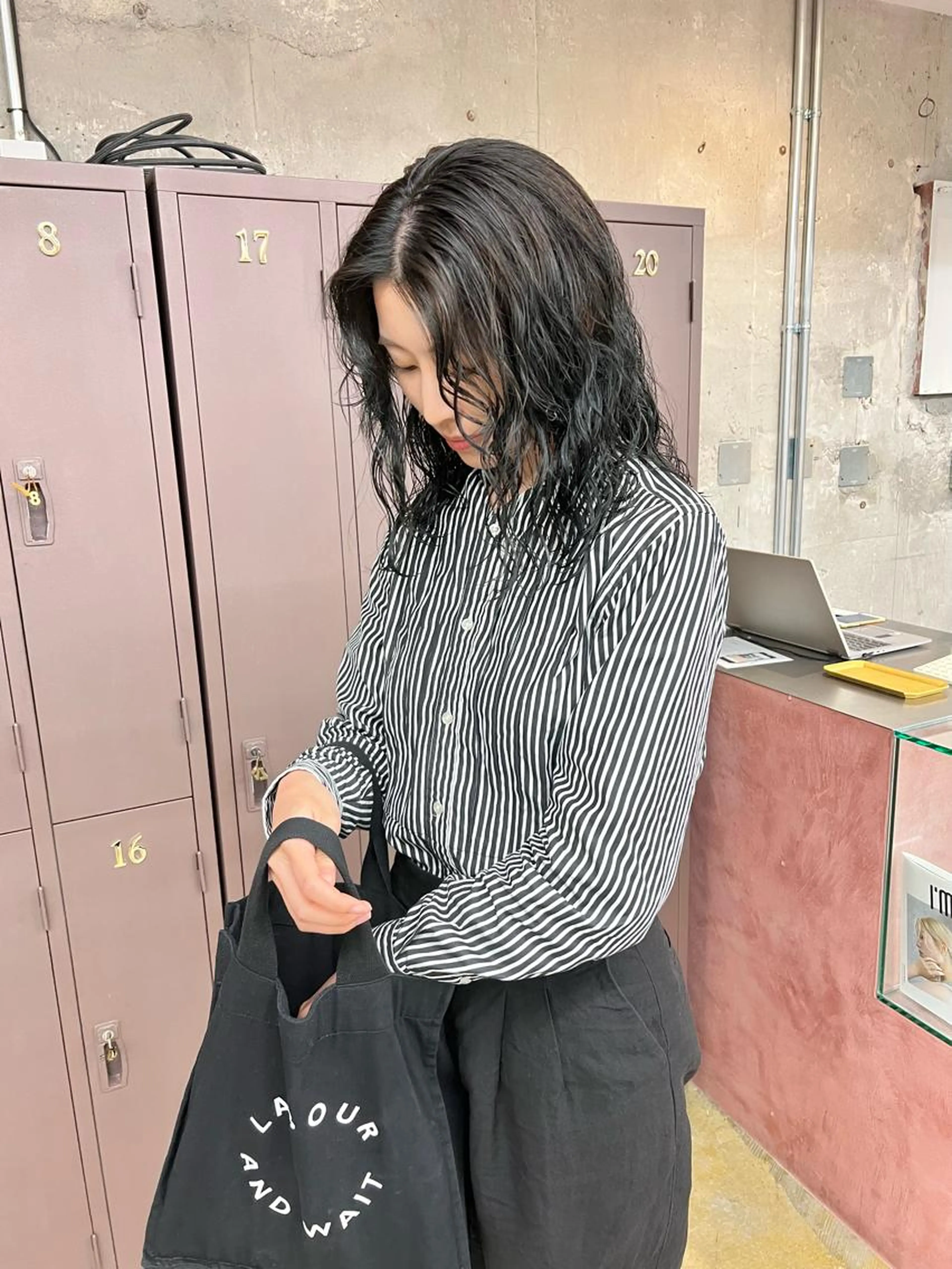 《11月10日限定クーポン🎟》スタイリングラクチン!!おしゃれカット+パーマ🌼の写真