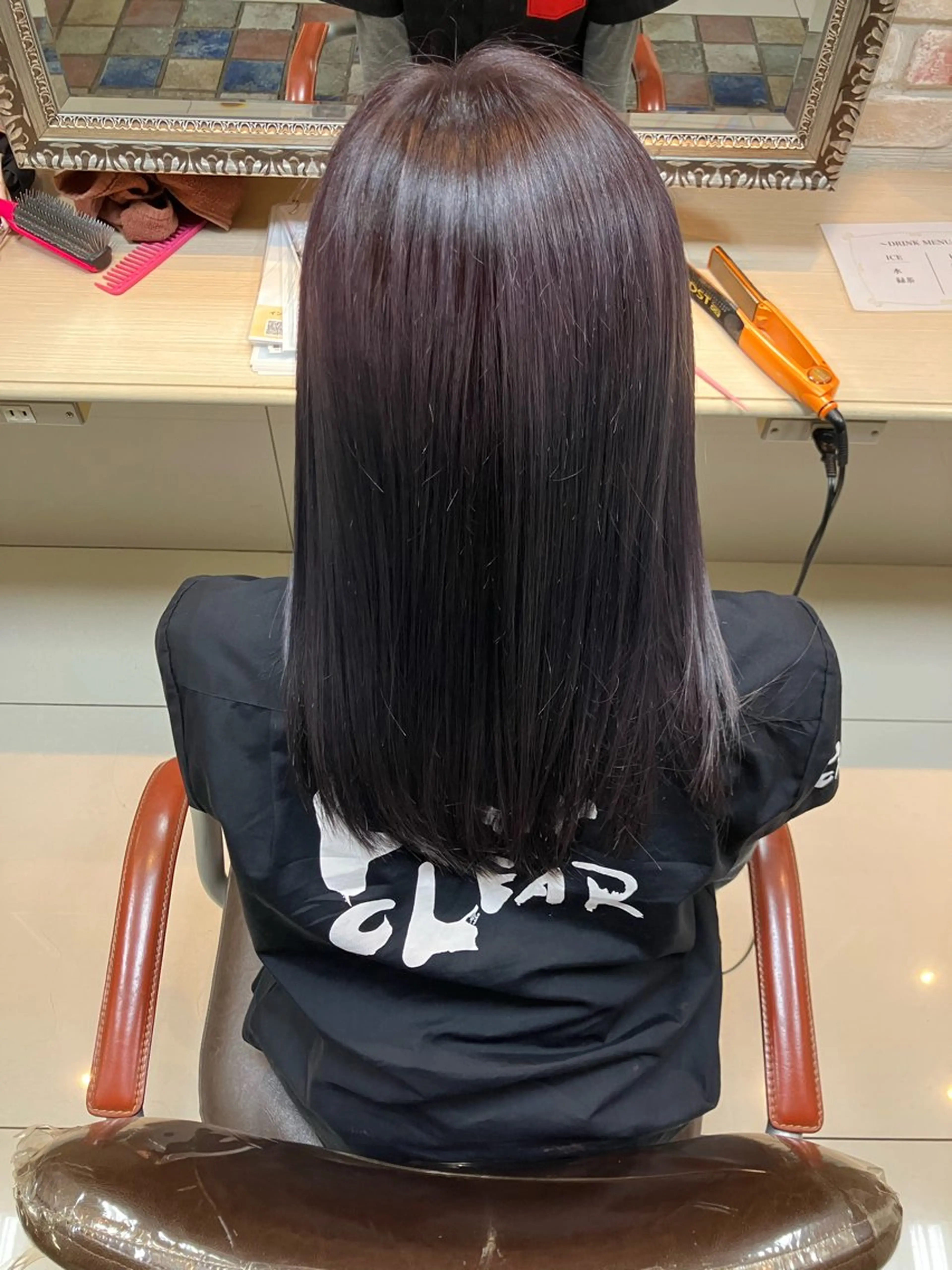 ミディアム ヘアカラー ヘアークリアー獨協大学前店所属・hana 🌷´-のヘアスタイル
