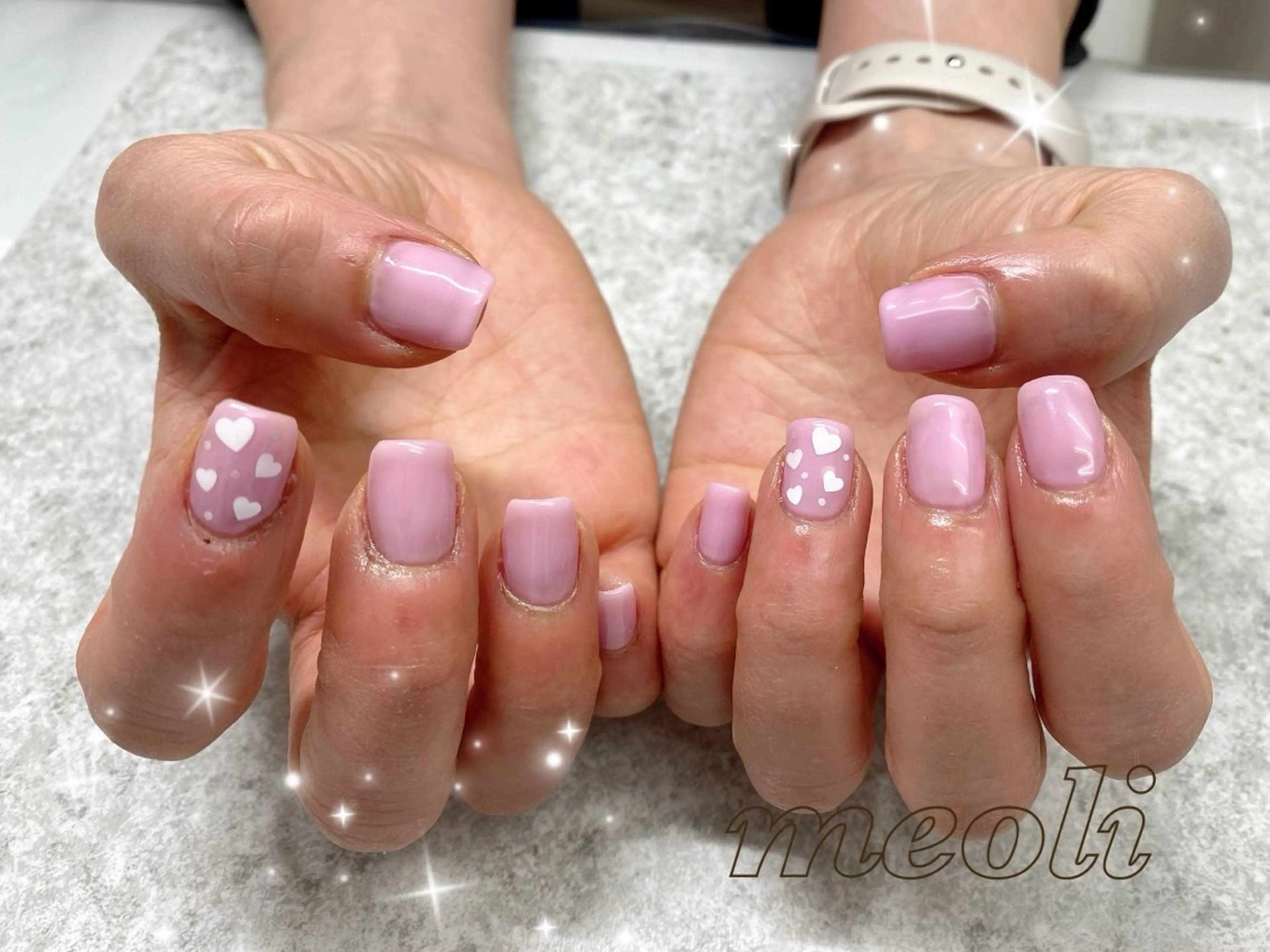 ネイル ハンドネイル nail salon meoli メグのネイルデザイン
