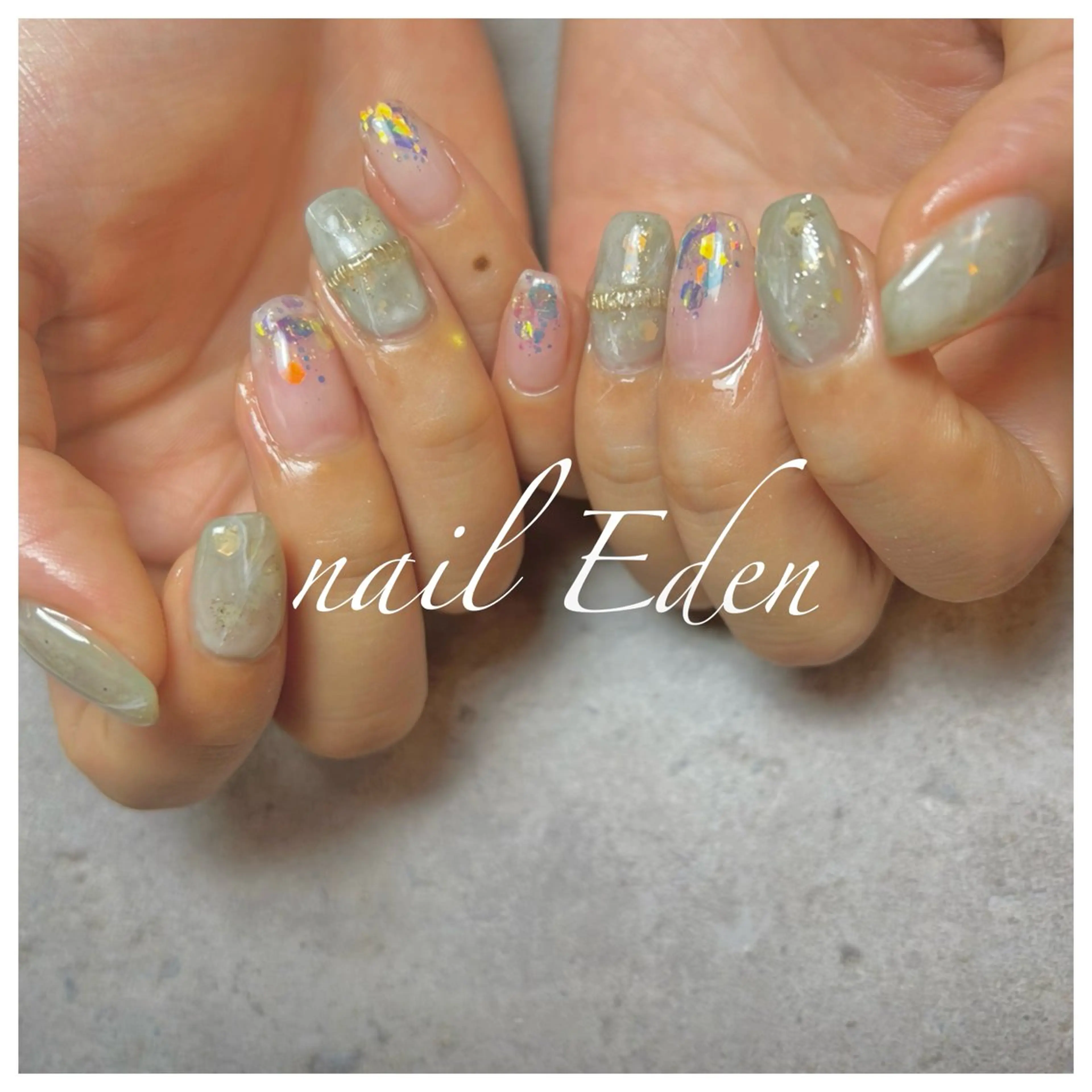 ネイル 持ち込み Eden　private nail saron所属・Eden ♾️のネイルデザイン