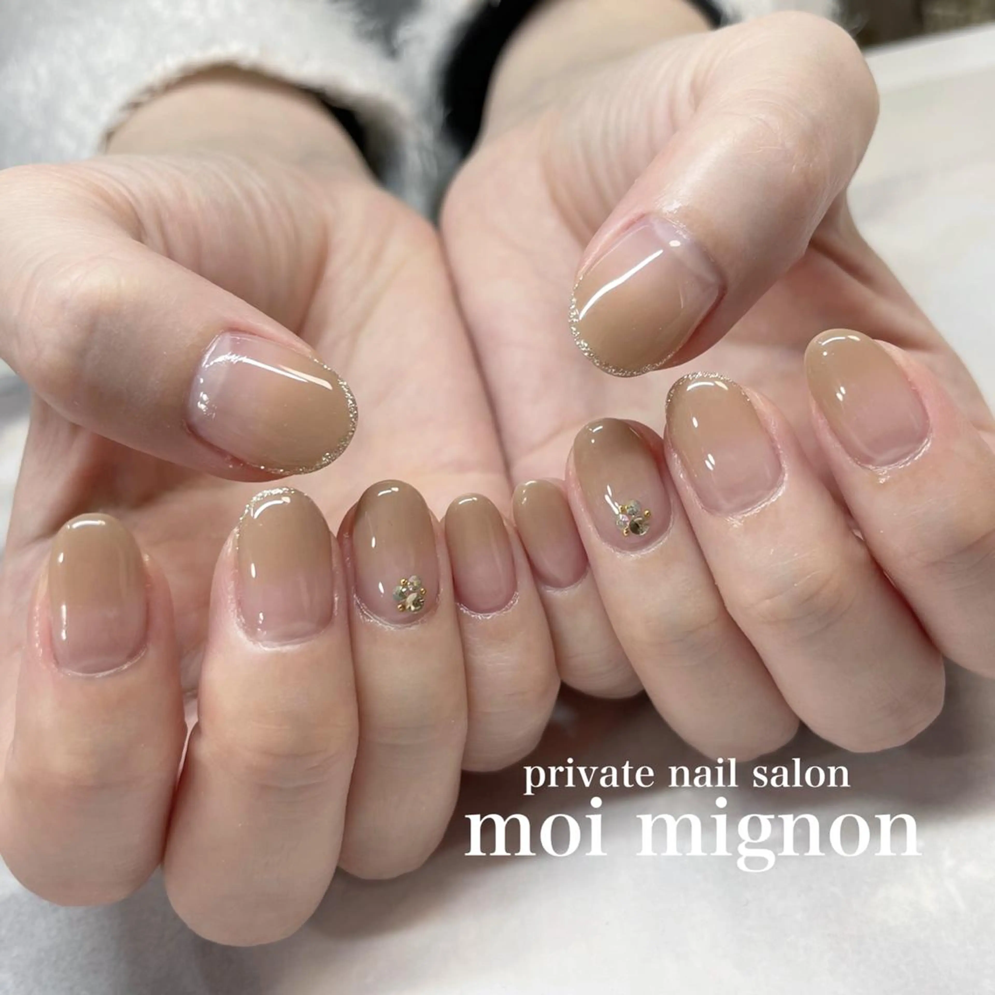 ネイル シンプルネイル ハンドネイル nailist Aki♡のネイルデザイン