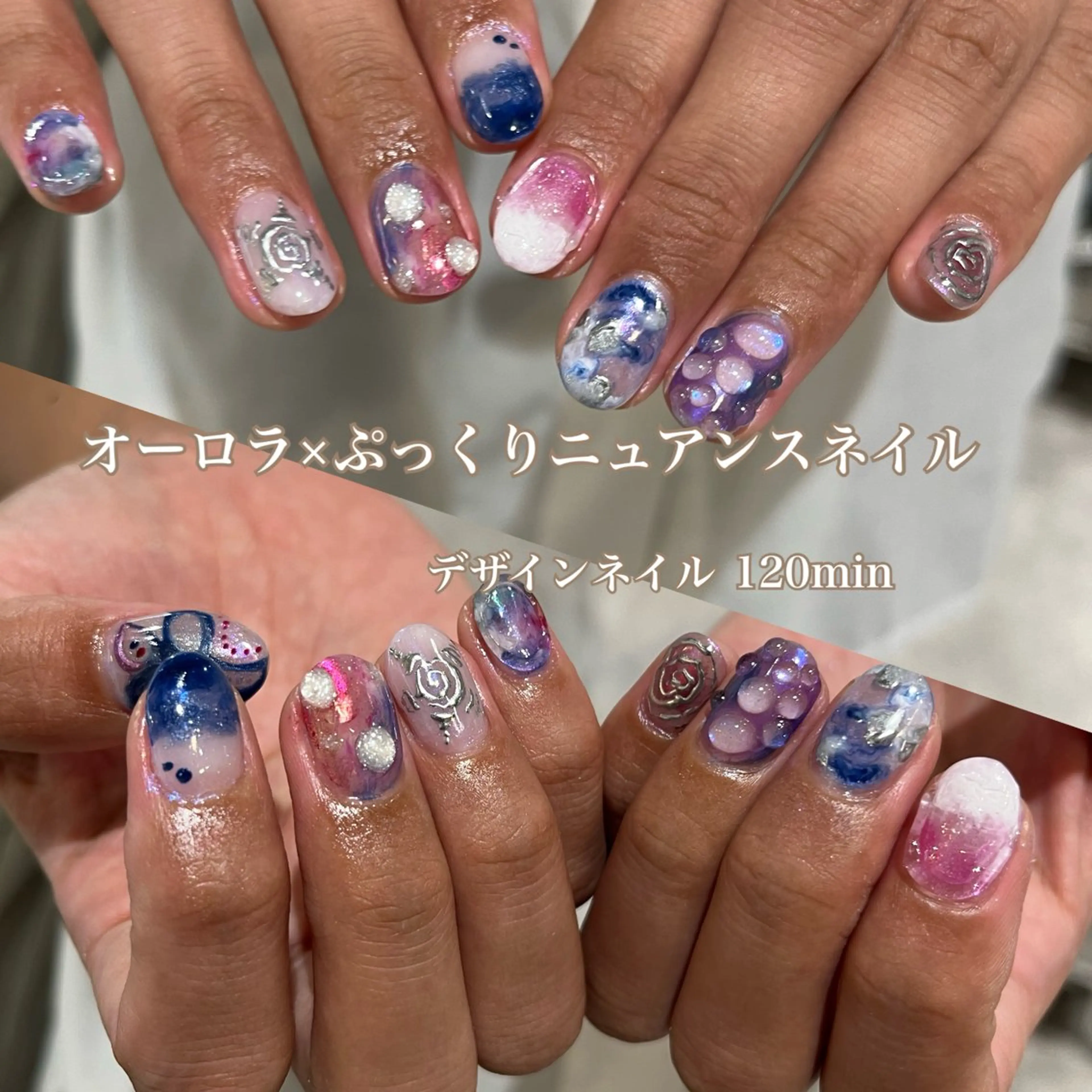 ネイル ハンドネイル ZEST kalon RINAのマツエク・マツパデザイン