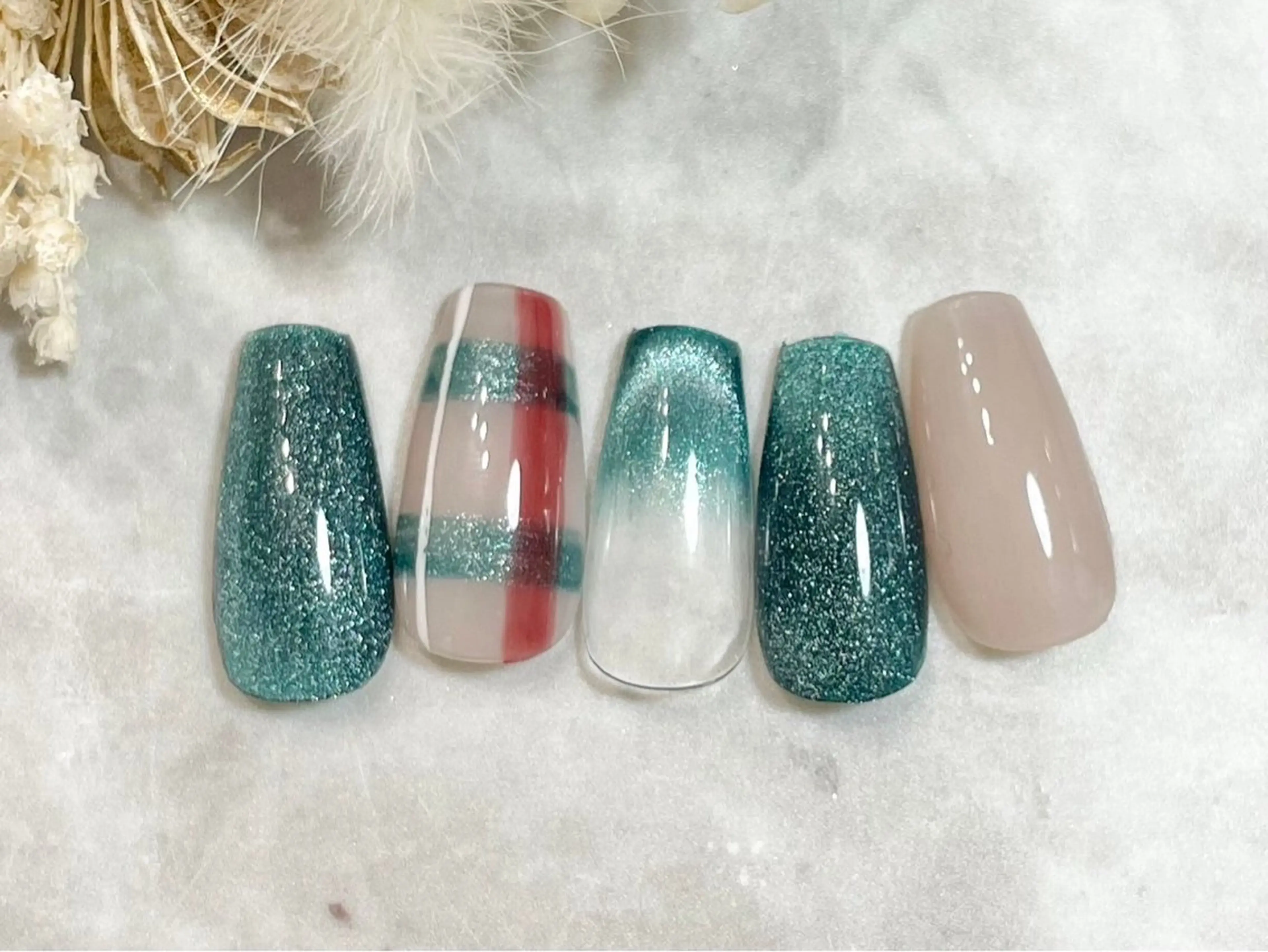 ネイル オフィスネイル シンプルネイル 【パラジェル・フィルイン】Nailsalon　Merci東中野所属・Merci shigaのネイルデザイン
