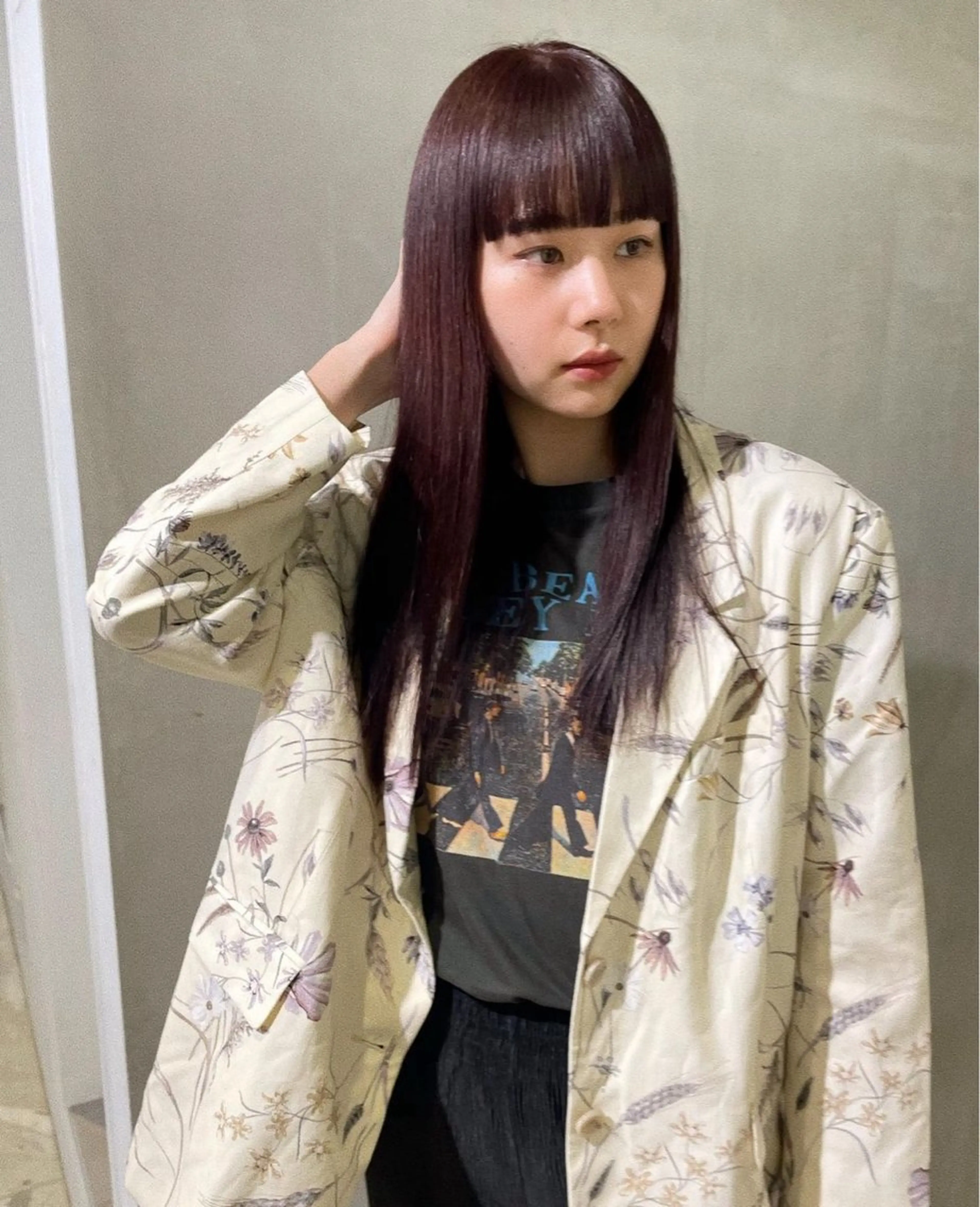 ロング 髪質改善 ワイドバング SALOWIN新潟万代店所属・SaKiho 🎀のヘアスタイル