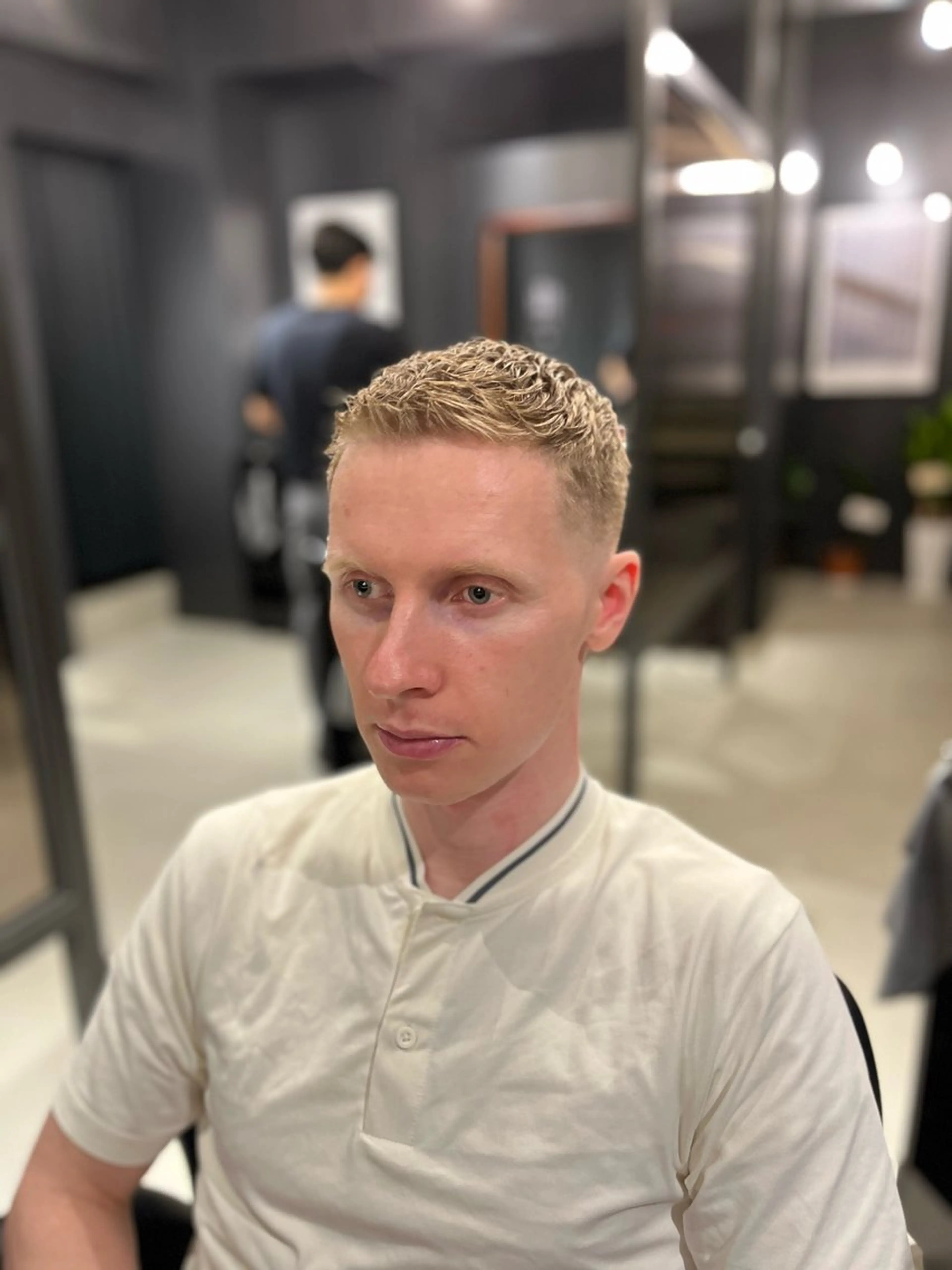 ショート メンズ THE MAN Leverage New York所属・大村 大心のヘアスタイル