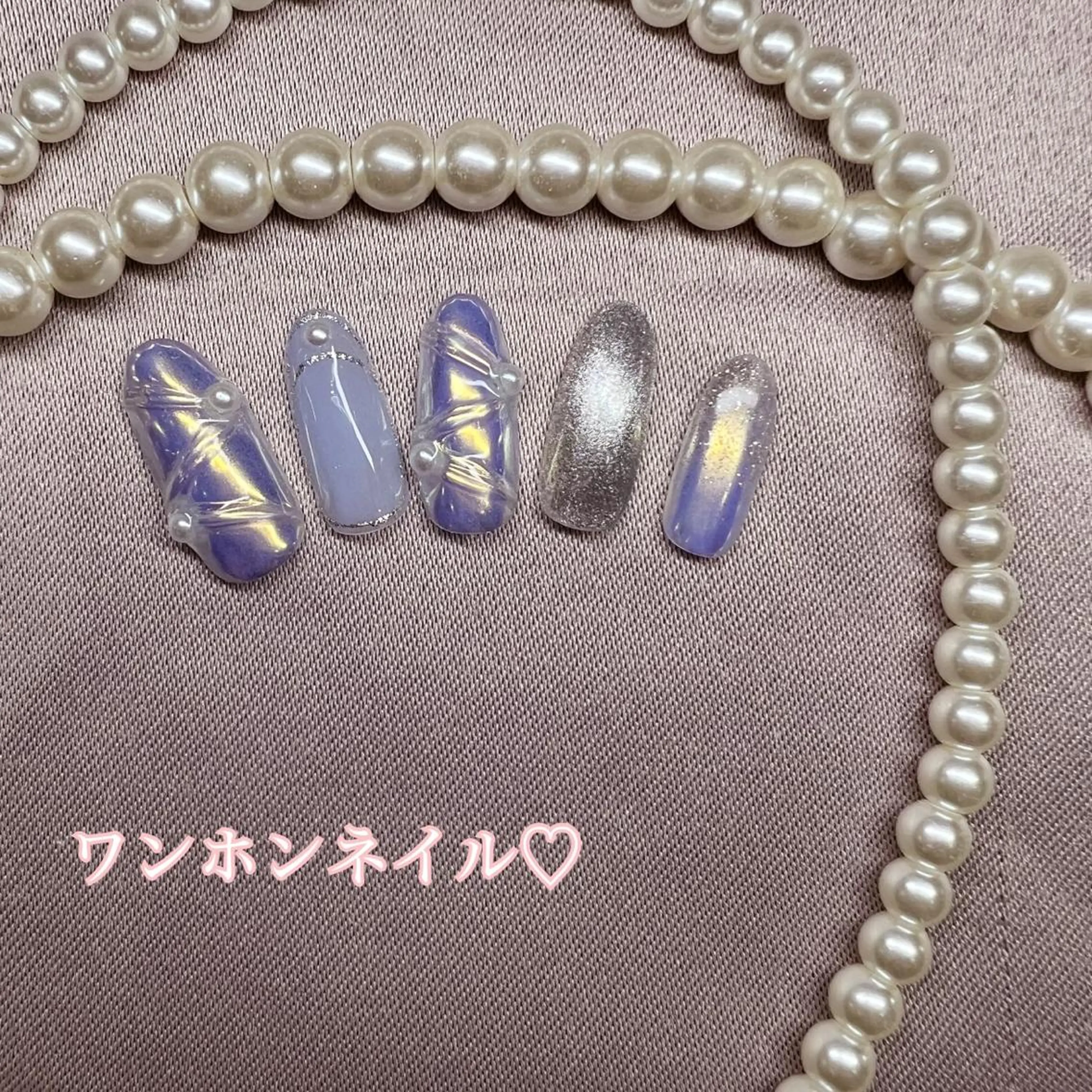 ネイル ハンドネイル 鈴木 優希のネイルデザイン