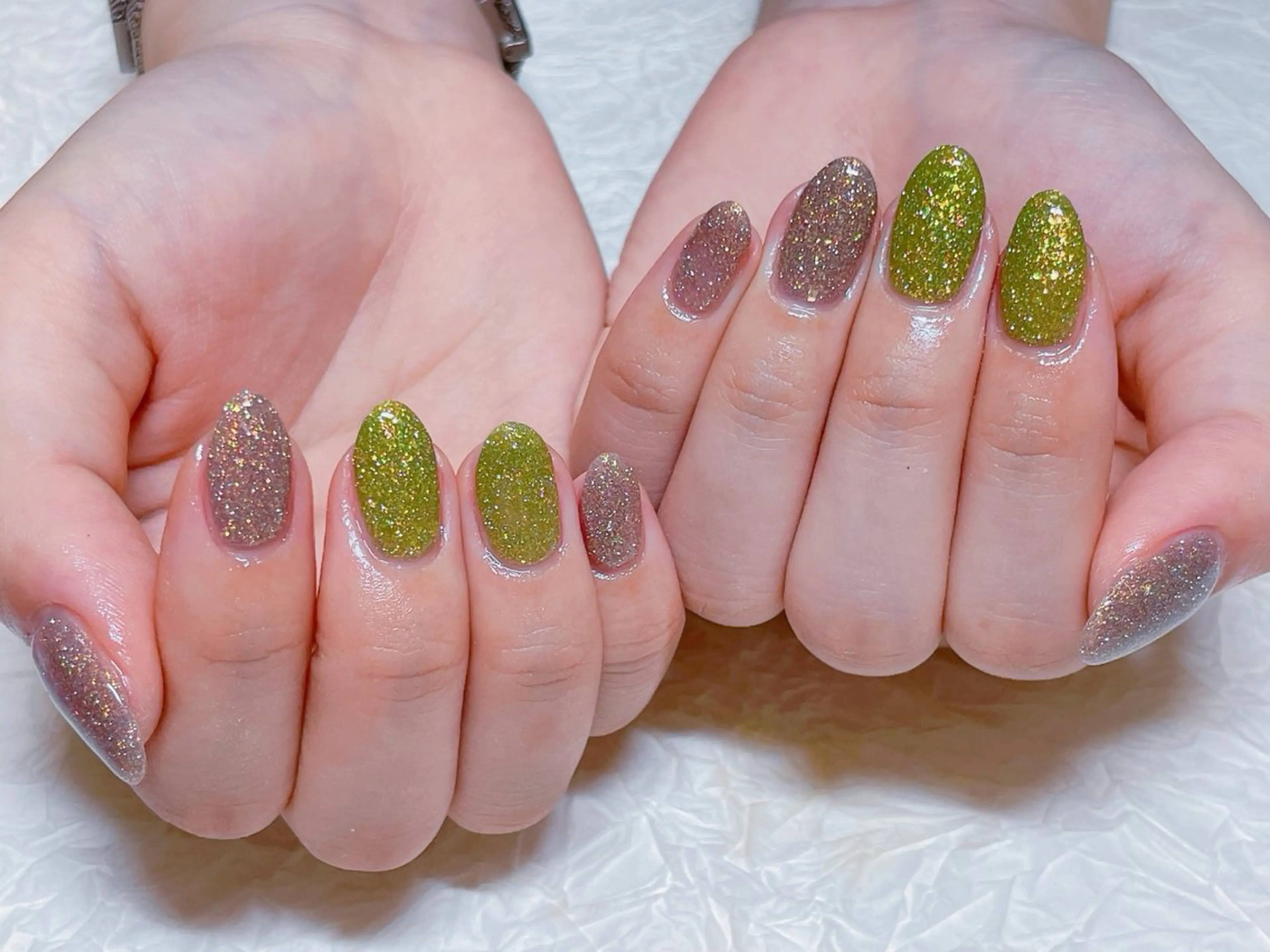 ネイル アートネイル チークネイル ジェルネイル グラデーション マグネットネイル ハンドネイル ゆ か_Nails💫のネイルデザイン