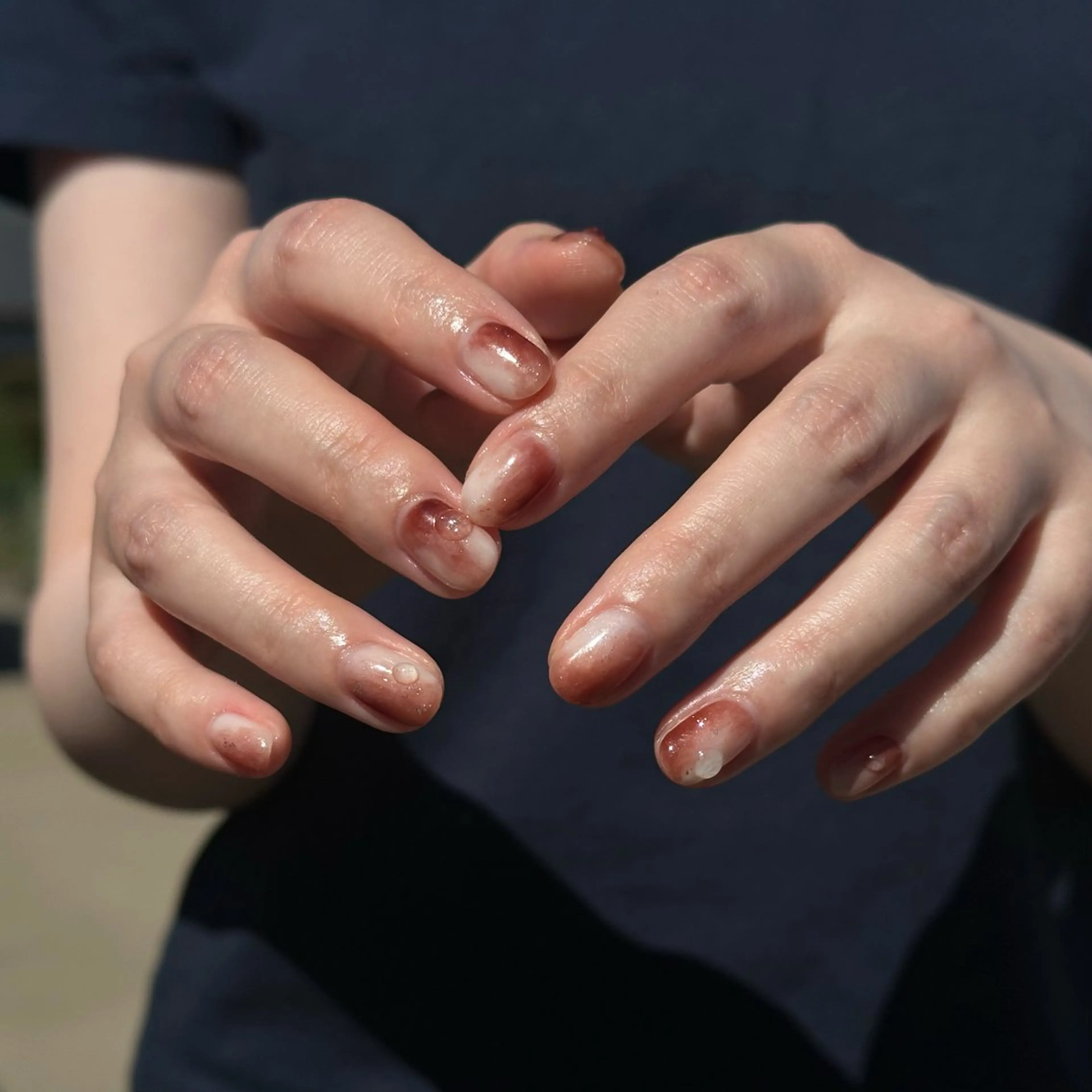ネイル ハンドネイル COIN  nail hinataのネイルデザイン