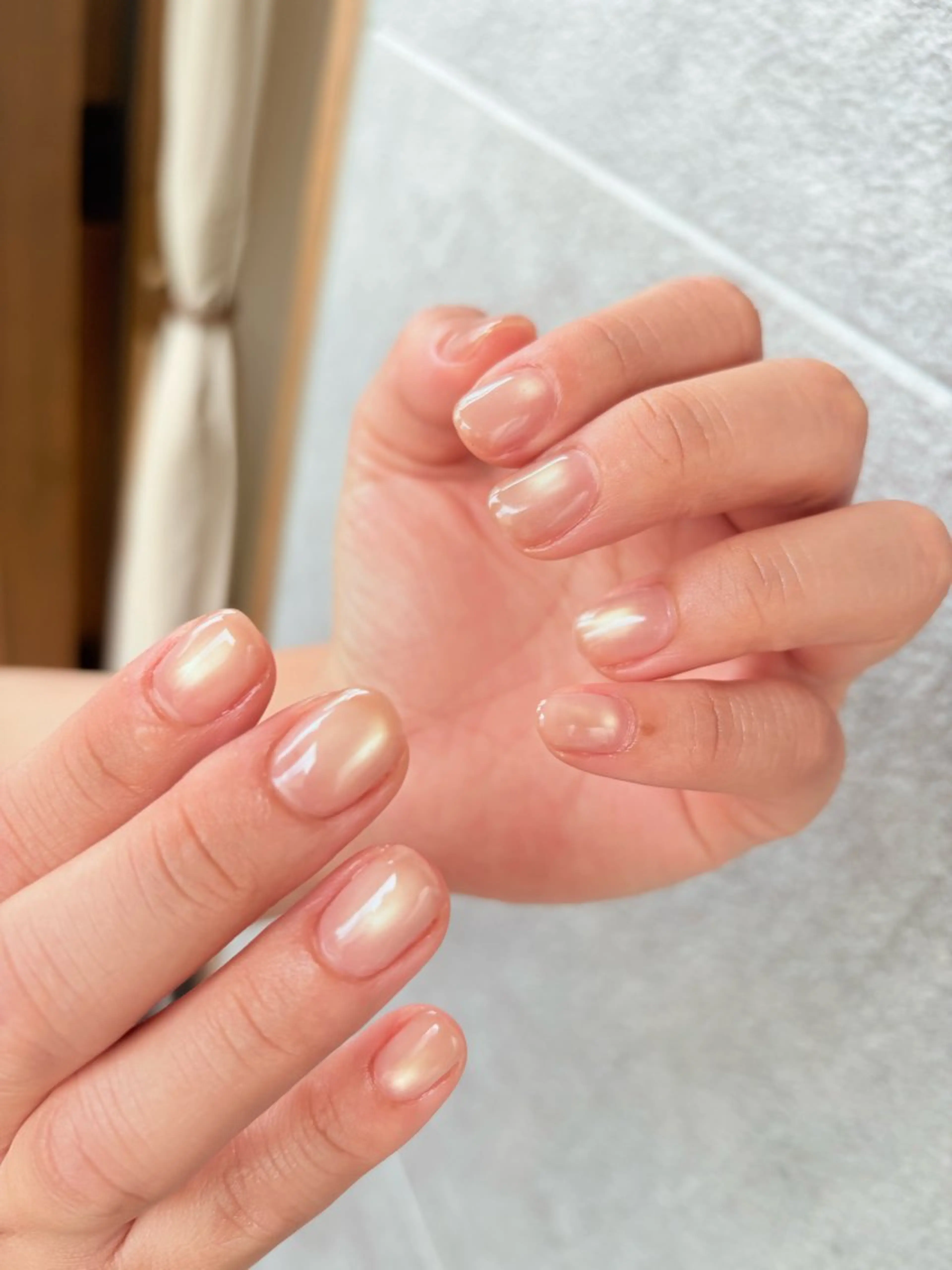 ネイル マグネットネイル 🌲🌳🚪iiit o🌲🌳🌲のネイルデザイン