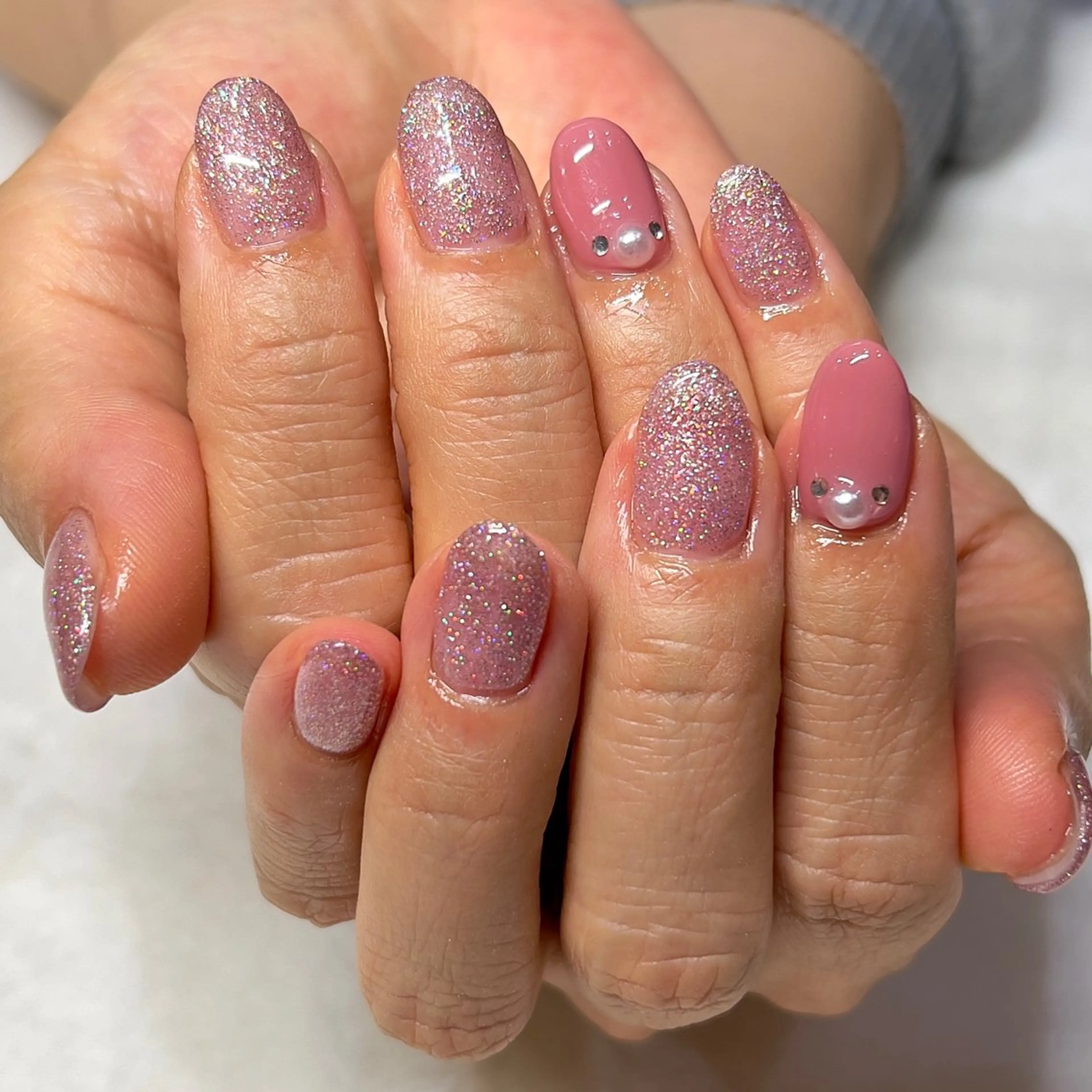 ネイル ハンドネイル ネイリストYuri シェルウェリナ船橋のネイルデザイン