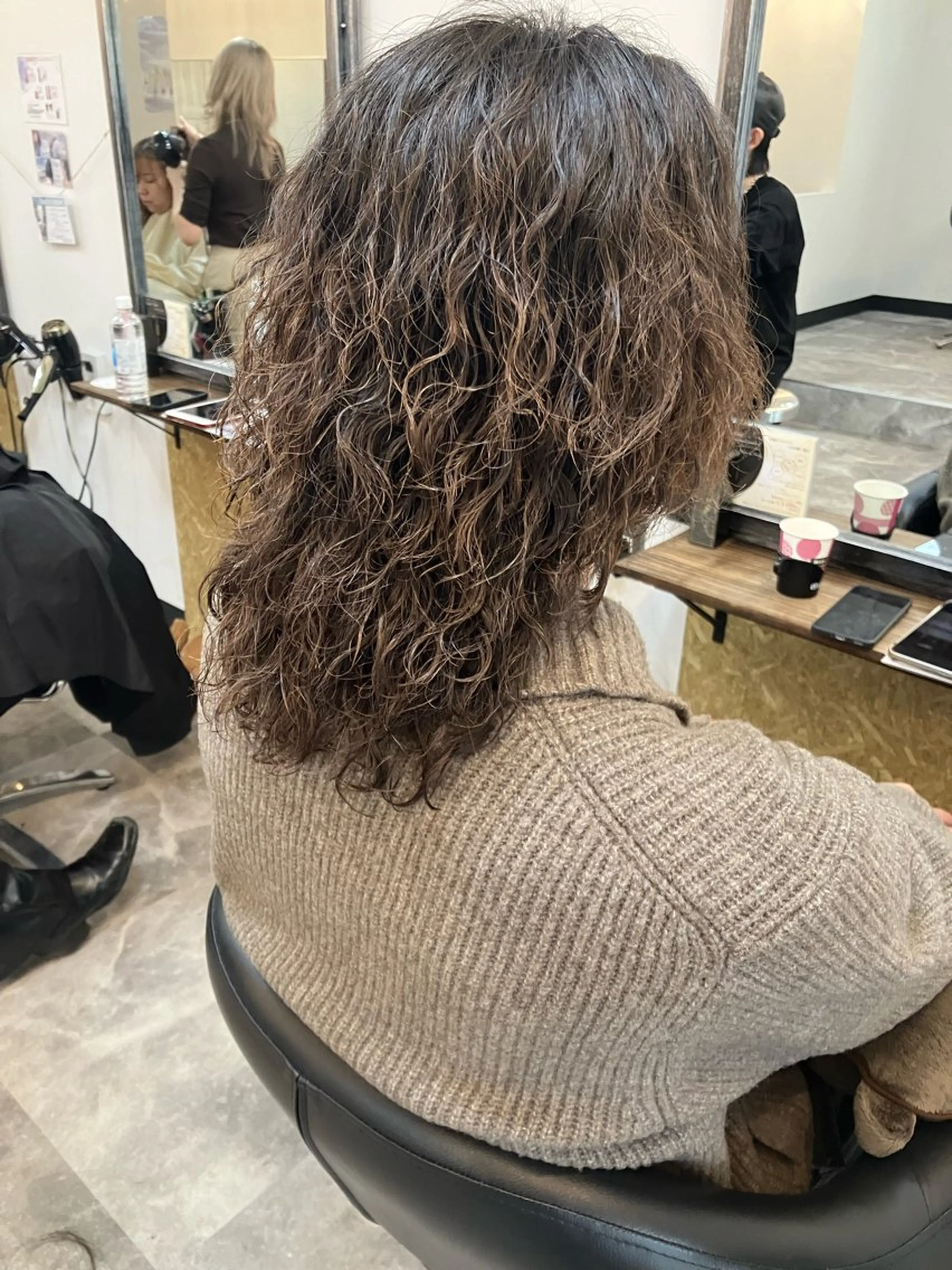 セミロング カット パーマ ✨艶髪特化✨ 後藤圭太のヘアスタイル