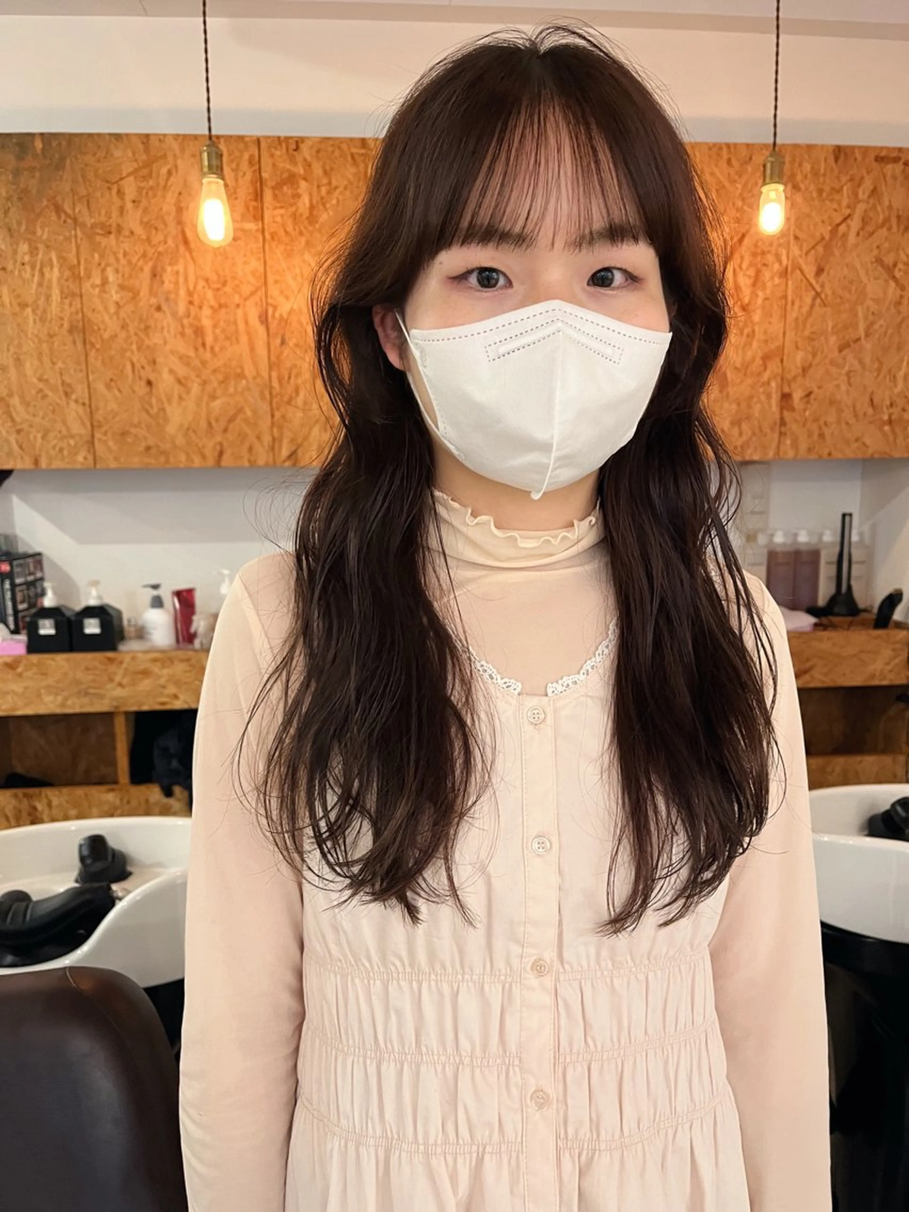 ロング 暖色/パーマ 🌼クニトウメイのヘアスタイル