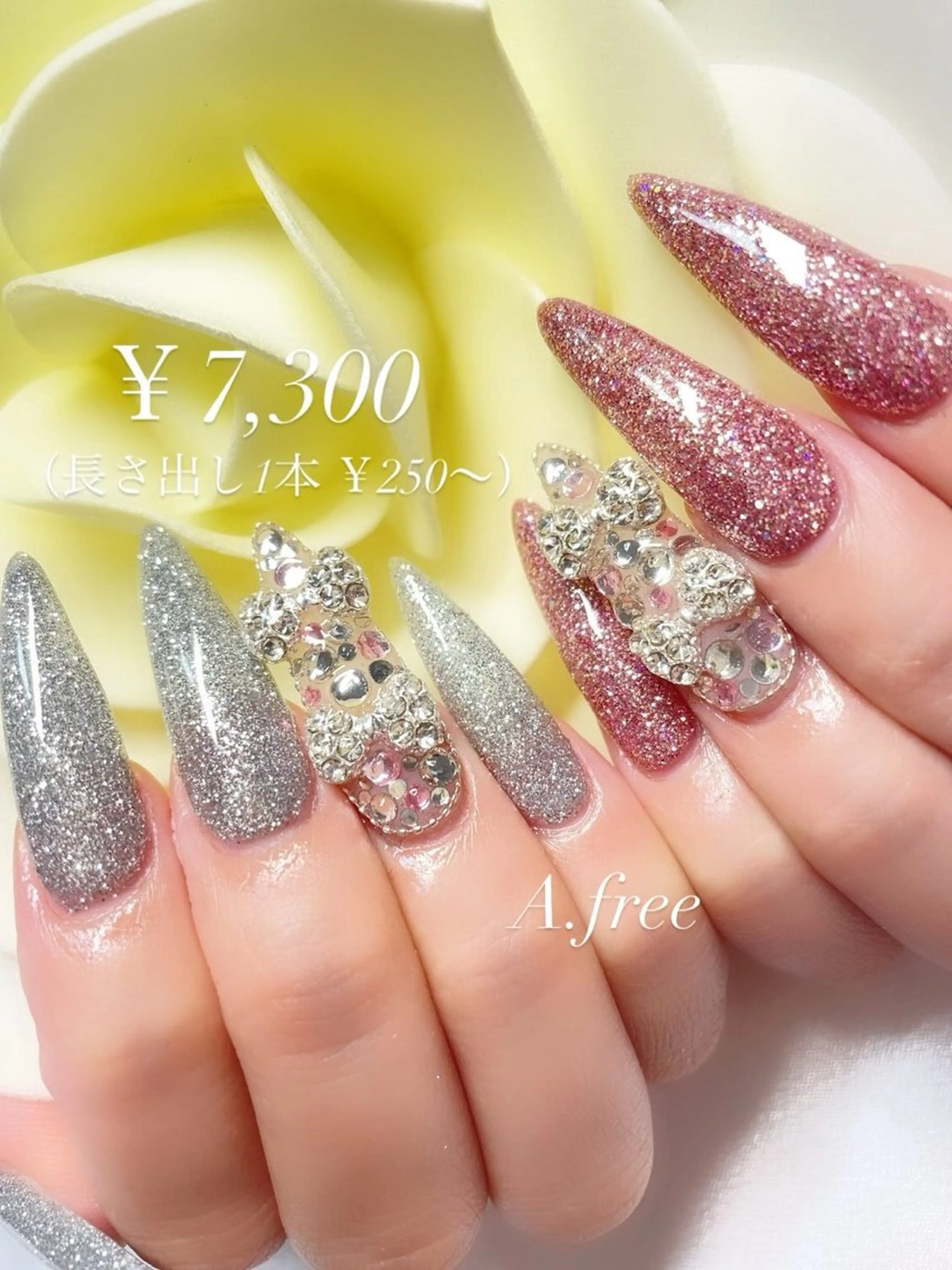 ネイル ジェルネイル ハンドネイル A.free✧*｡ アレルギー対応✧*｡のネイルデザイン