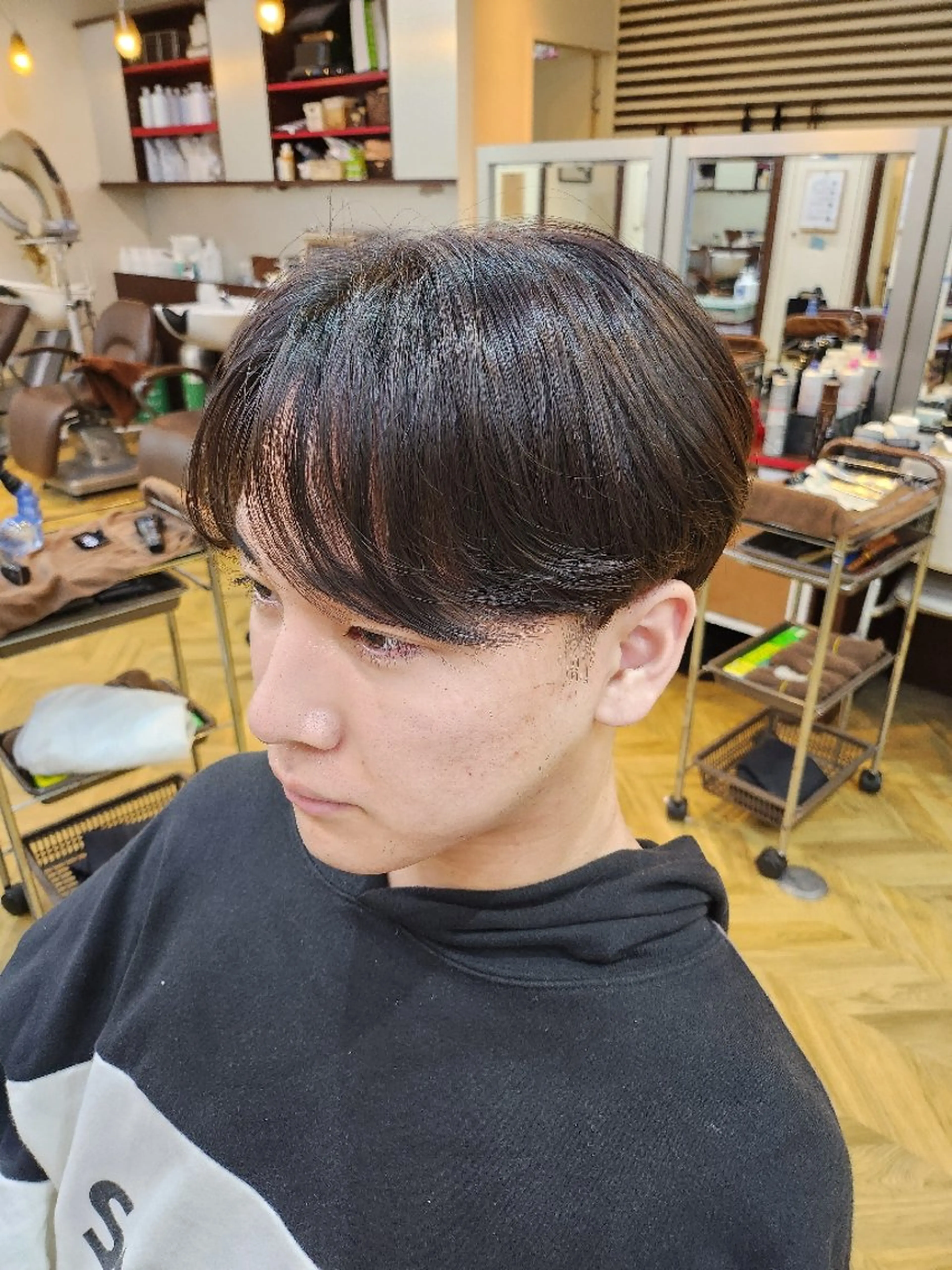 メンズカット＋ダメージケアトリートメントの写真