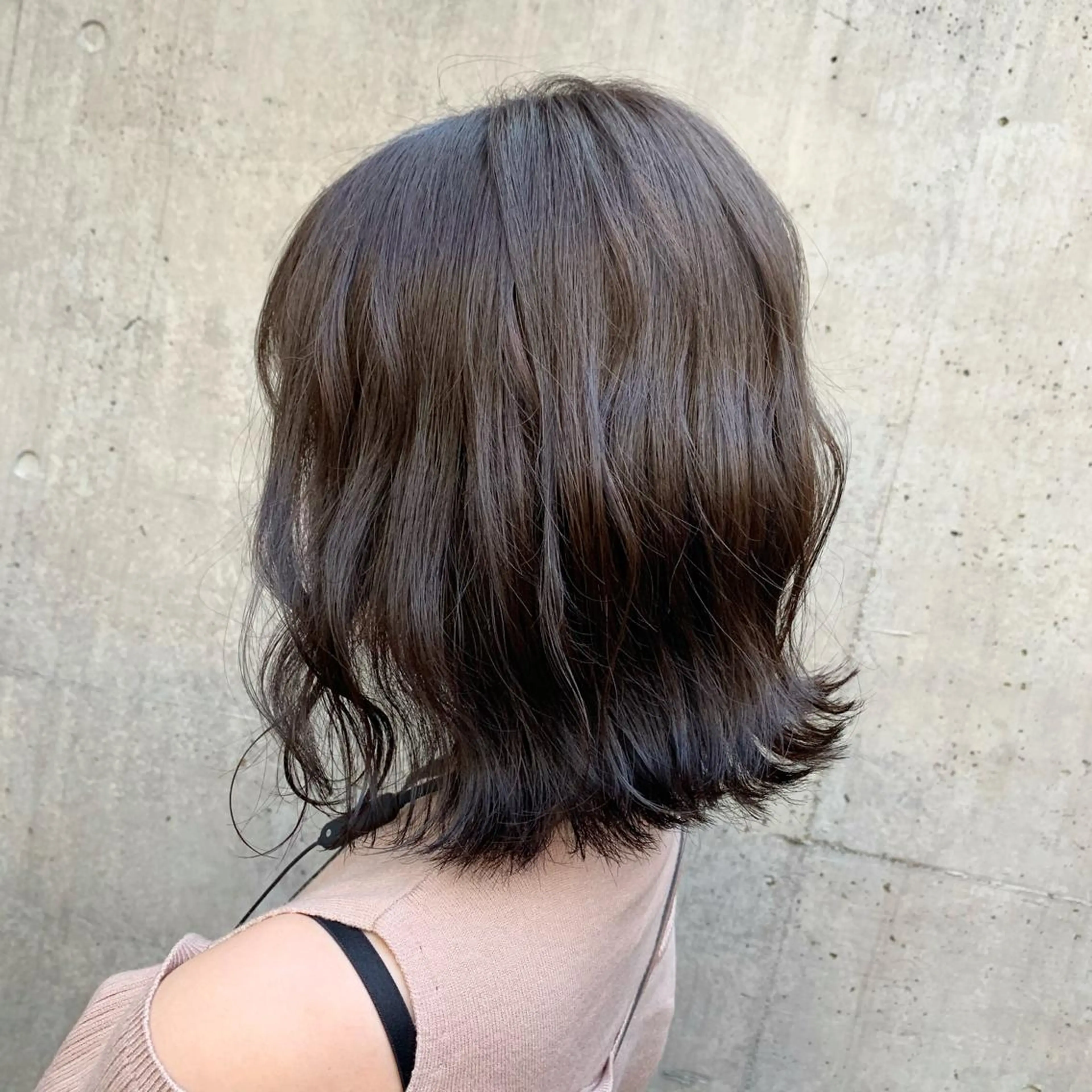 ミディアム カラー カット ヘアカラー トリートメント 🌷モテ髪推しカラー moe🐰🌷のヘアスタイル