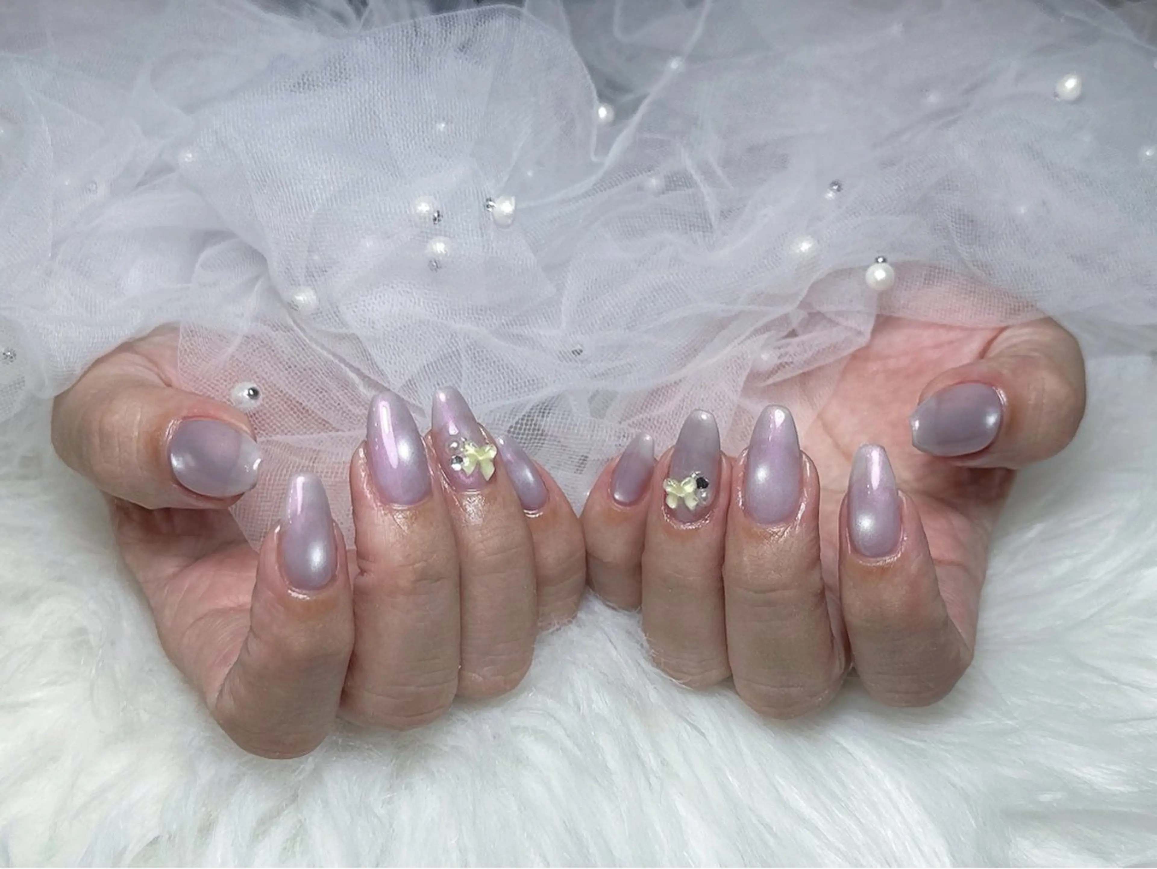 ネイル ハンドネイル 【Eclat ｴｸﾗ】nail＆beauty所属・Eclat〔ｴｸﾗ〕 MOEKA𝜗𝜚*のネイルデザイン