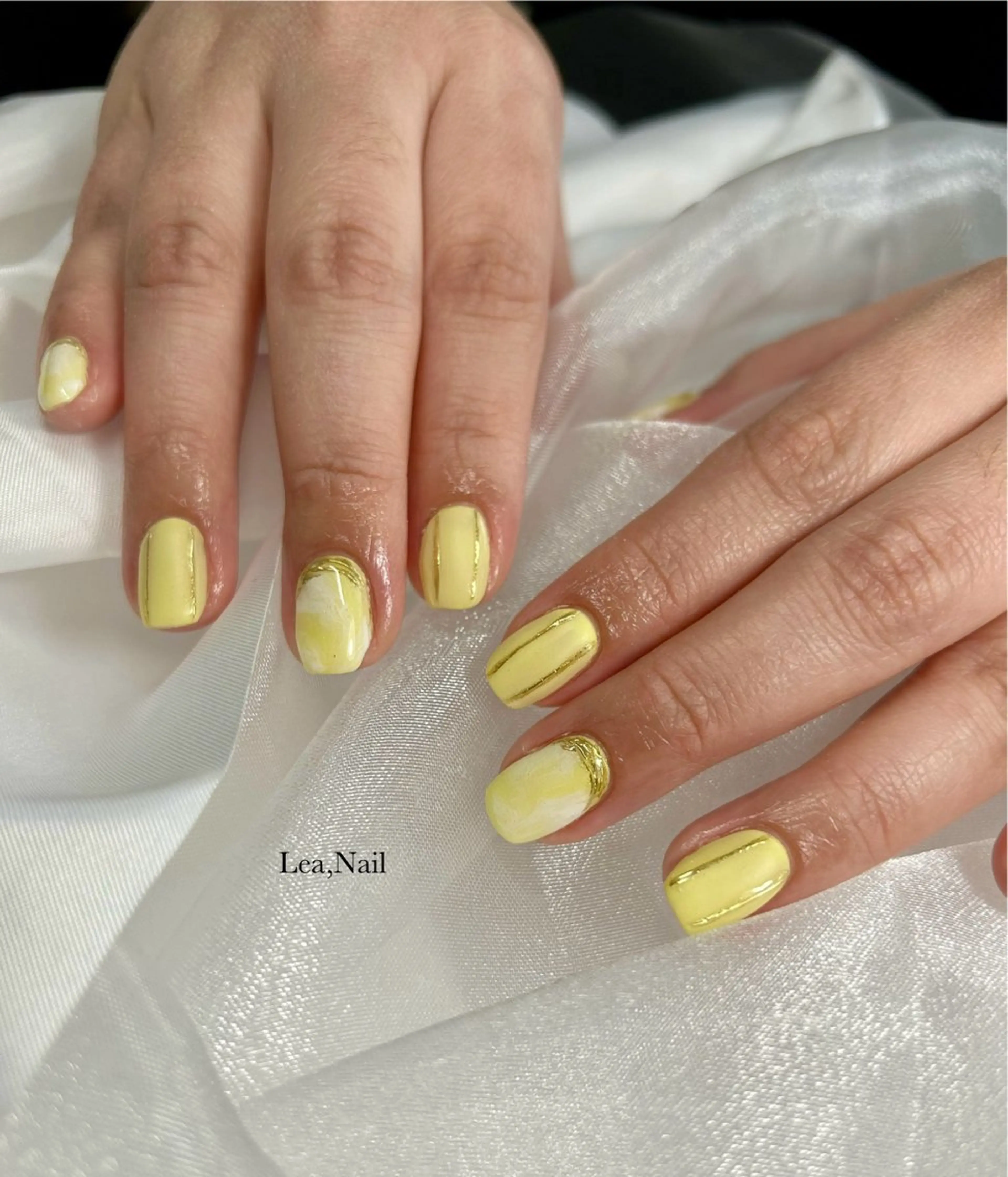 ネイル ハンドネイル Lea,Nail所属・松橋 愛のネイルデザイン