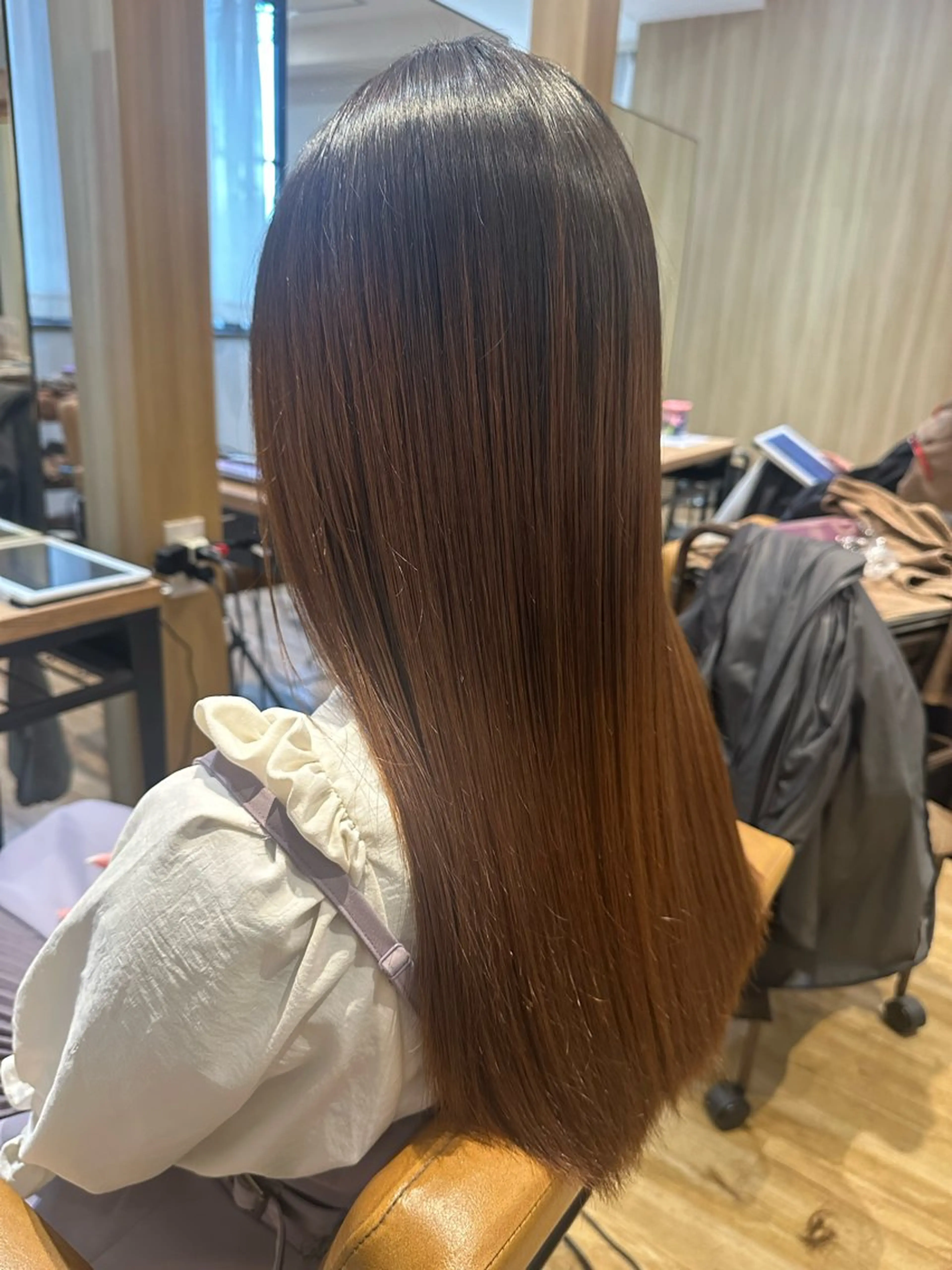 ロング パーマ カット 縮毛矯正 トリートメント ✨✂️Nori ✂️✨のヘアスタイル