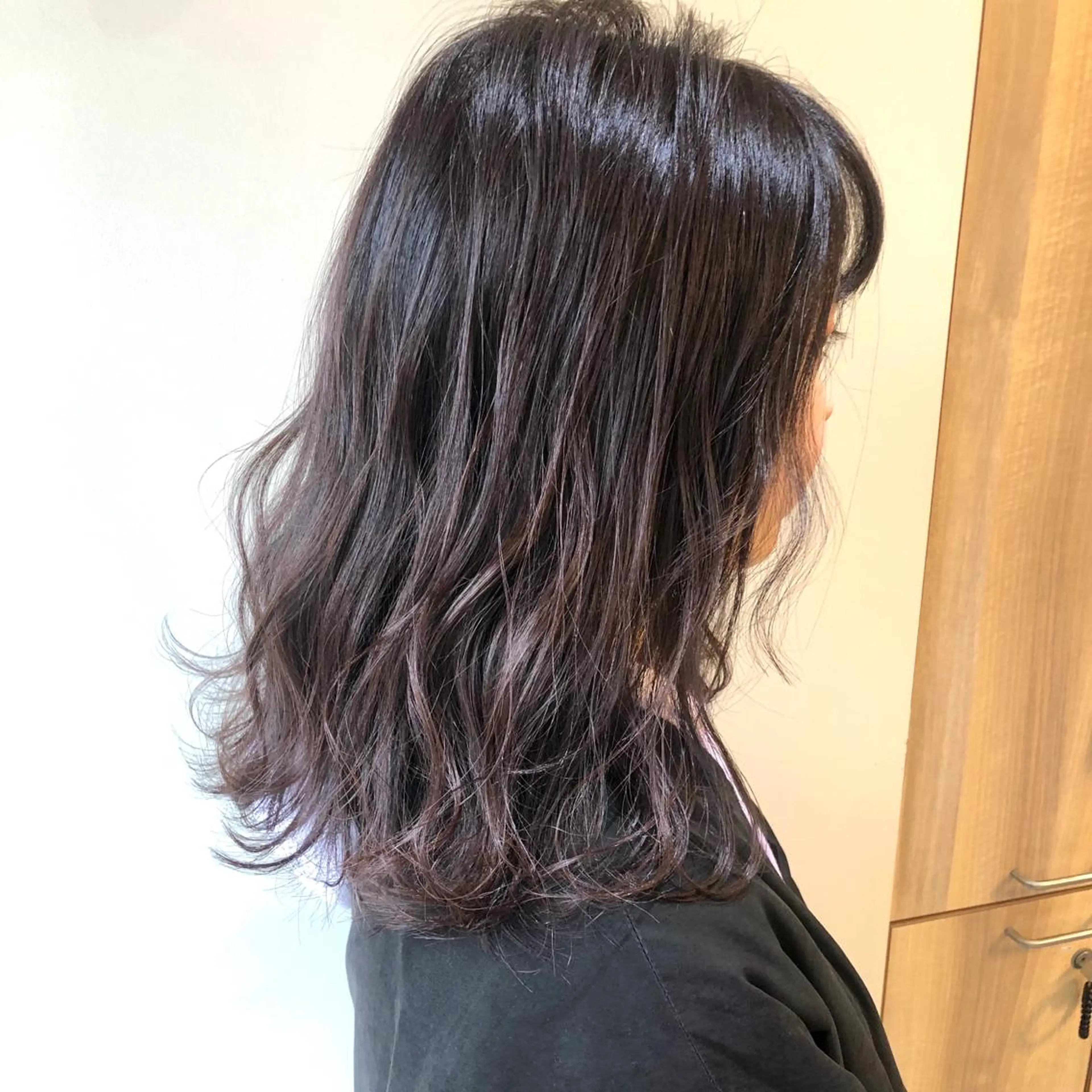 カラー グレージュ ラベンダーカラー ラベンダーグレージュ ラベンダーグレー ヘアカラー トリートメント 【髪質改善】 川津翔太のヘアスタイル