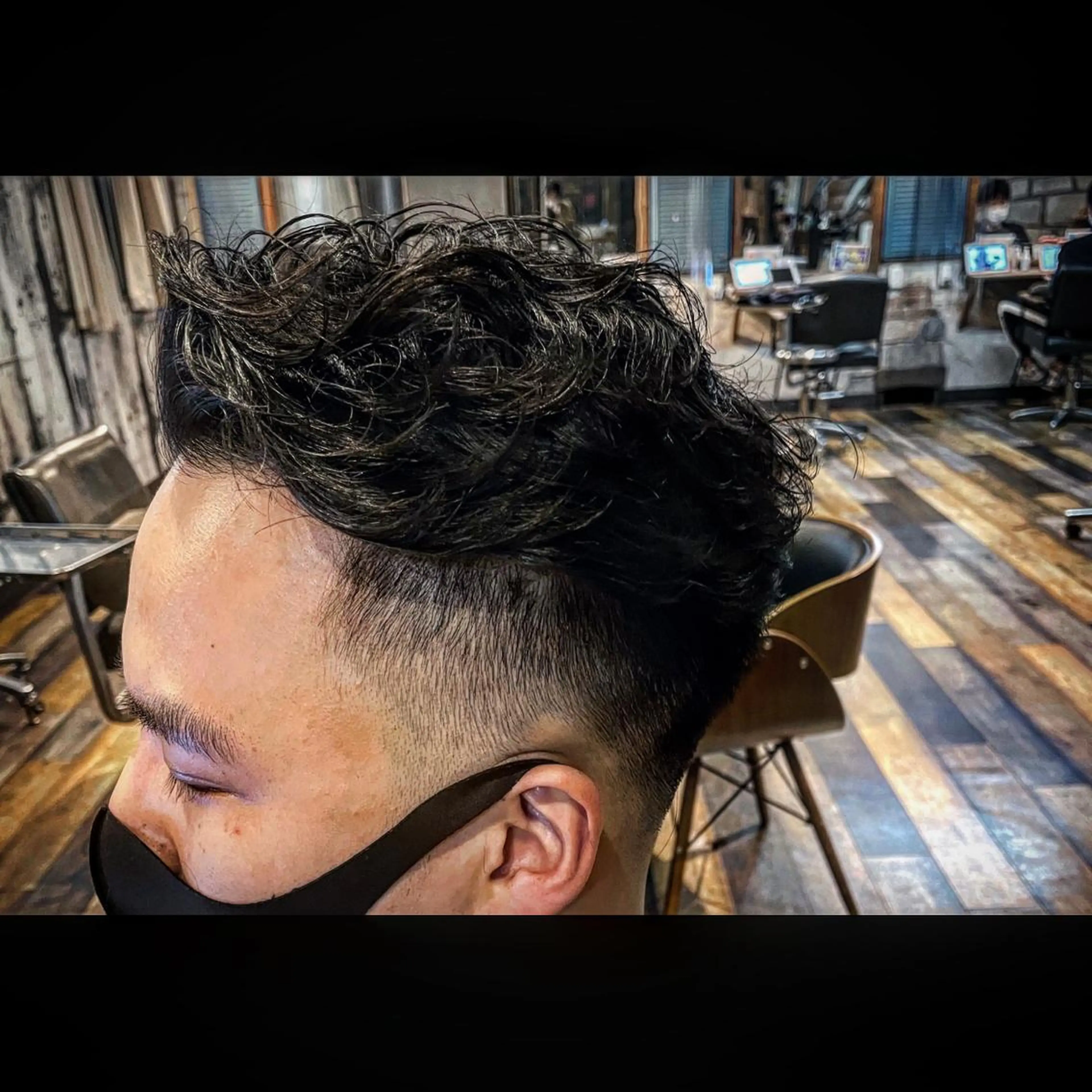 パーマ メンズ カット パーマ トリートメント 💈大人の渋髪💈 店長　大橋侑弥のヘアスタイル