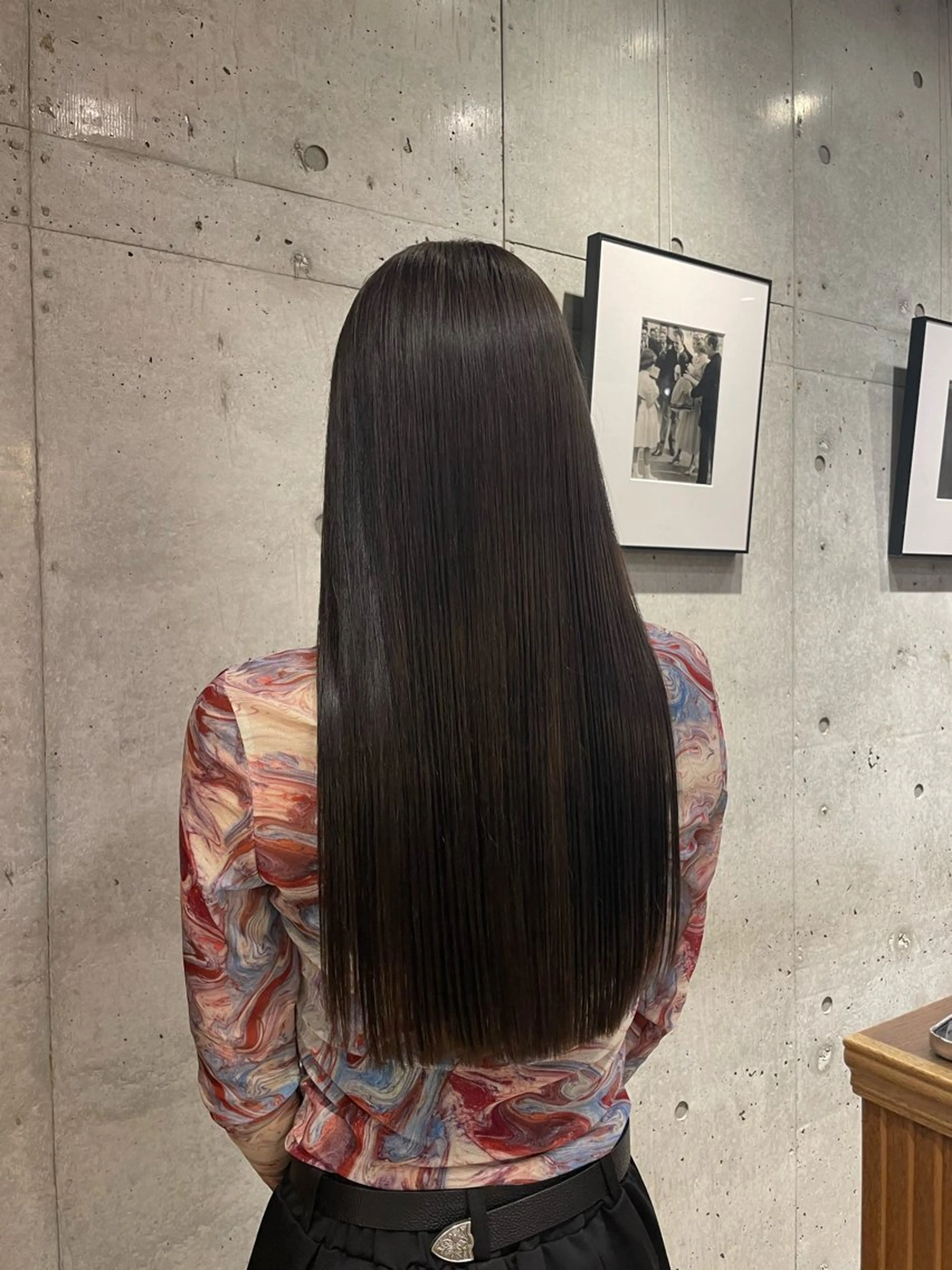 ロング カラー ロング CRESCENDO 山本樹カットカラーのヘアスタイル