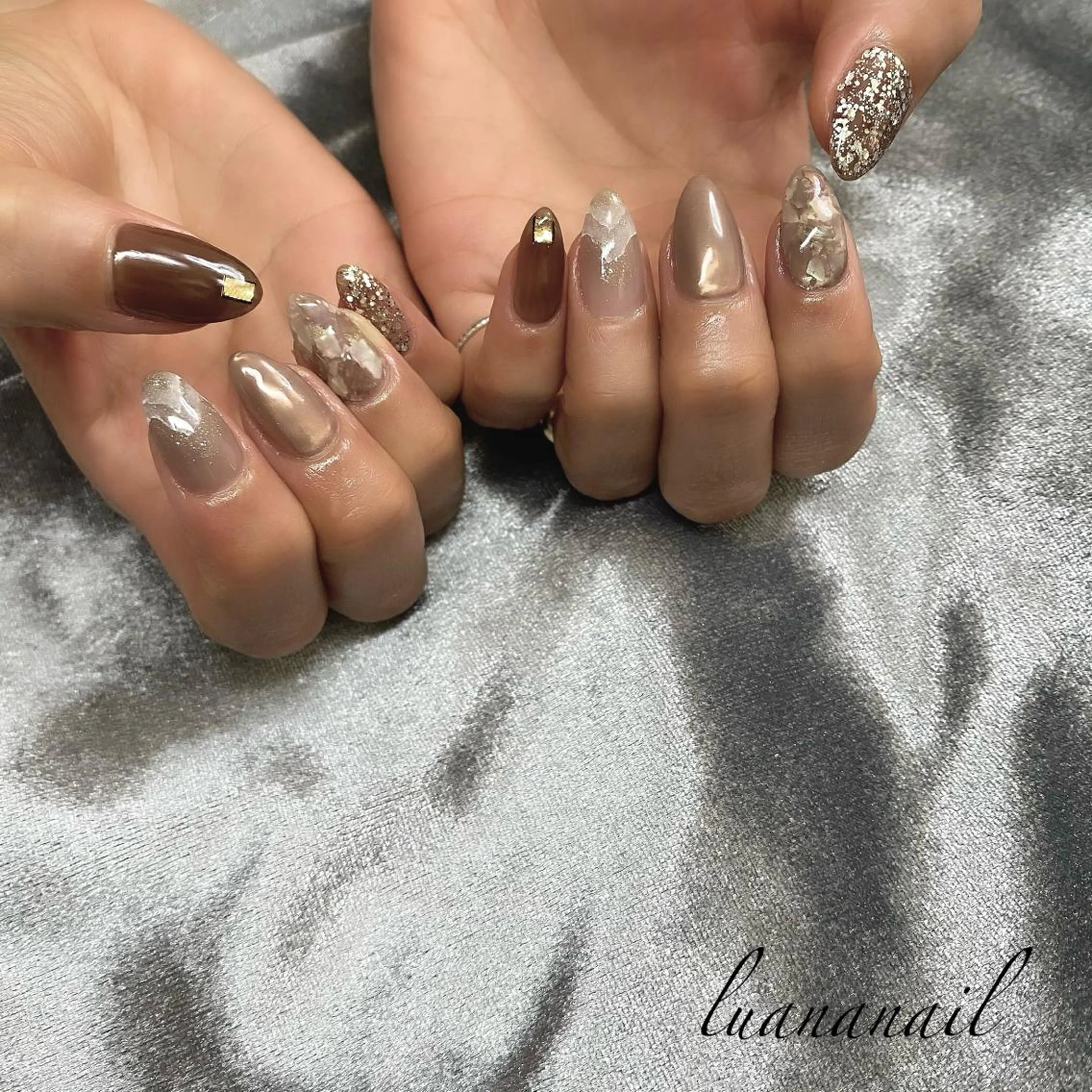 ネイル ハンドネイル luana nailのネイルデザイン
