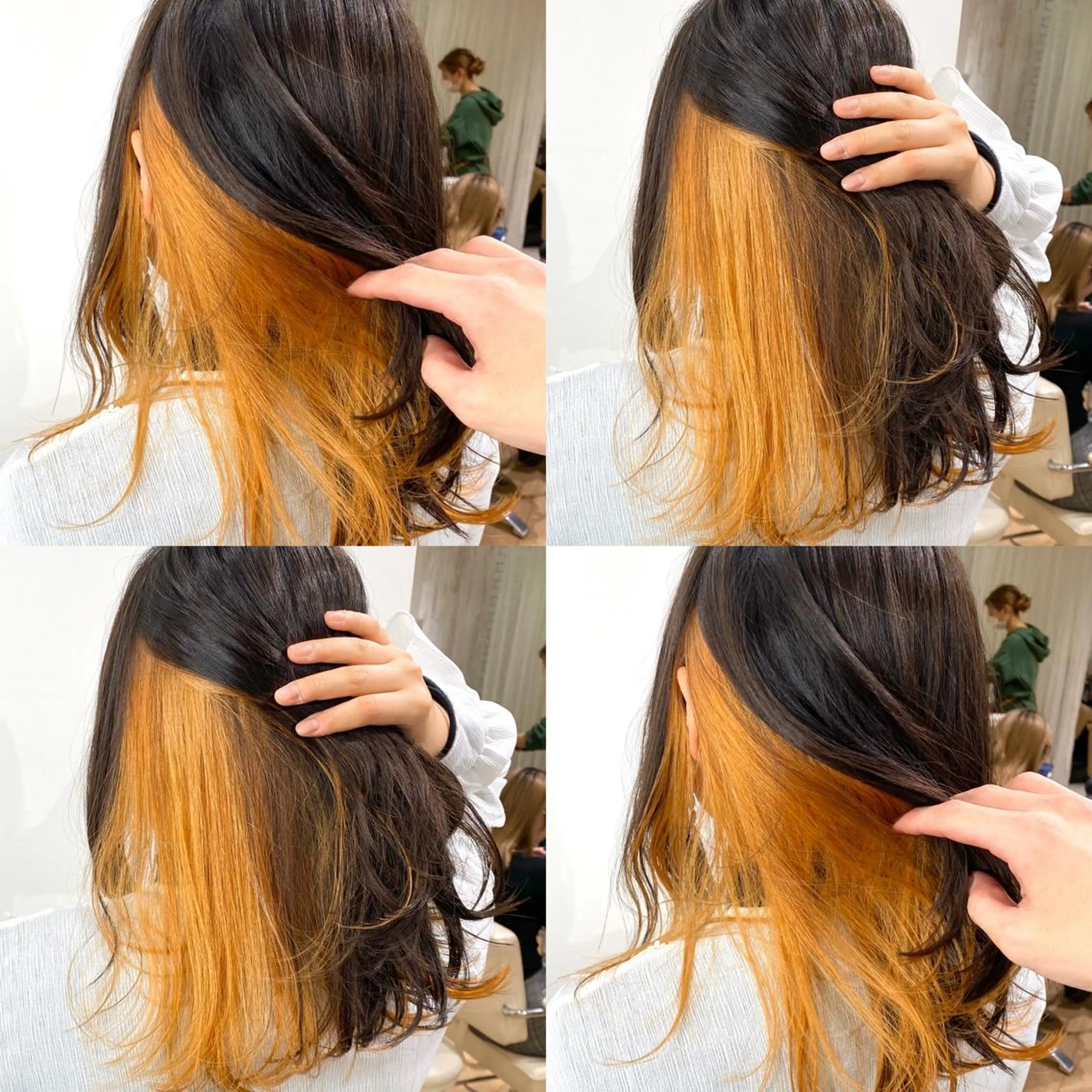 セミロング カラー  渡部 妃月のヘアスタイル