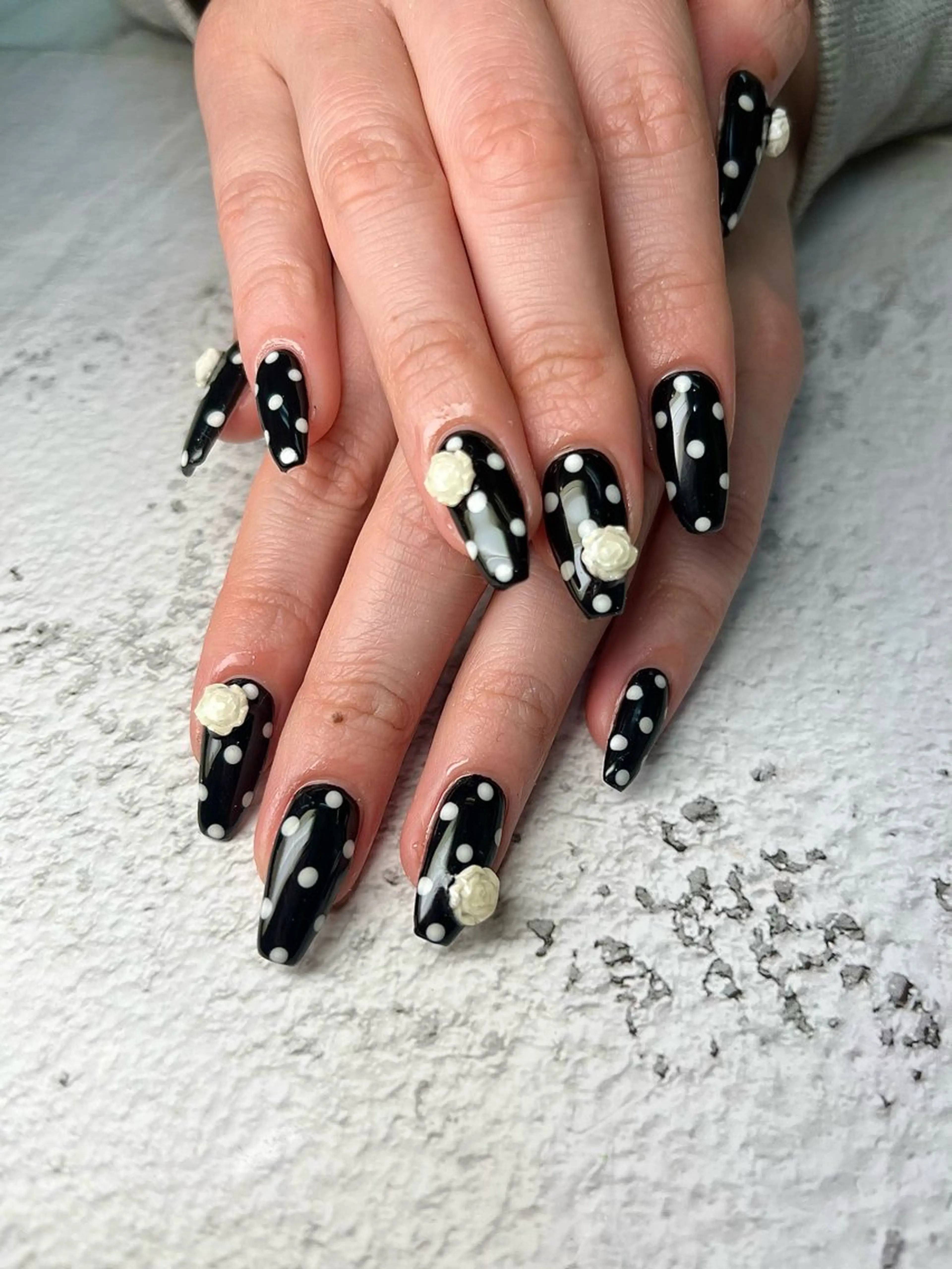 ネイル ハンドネイル Queen nail 北堀江 ASUKAのネイルデザイン