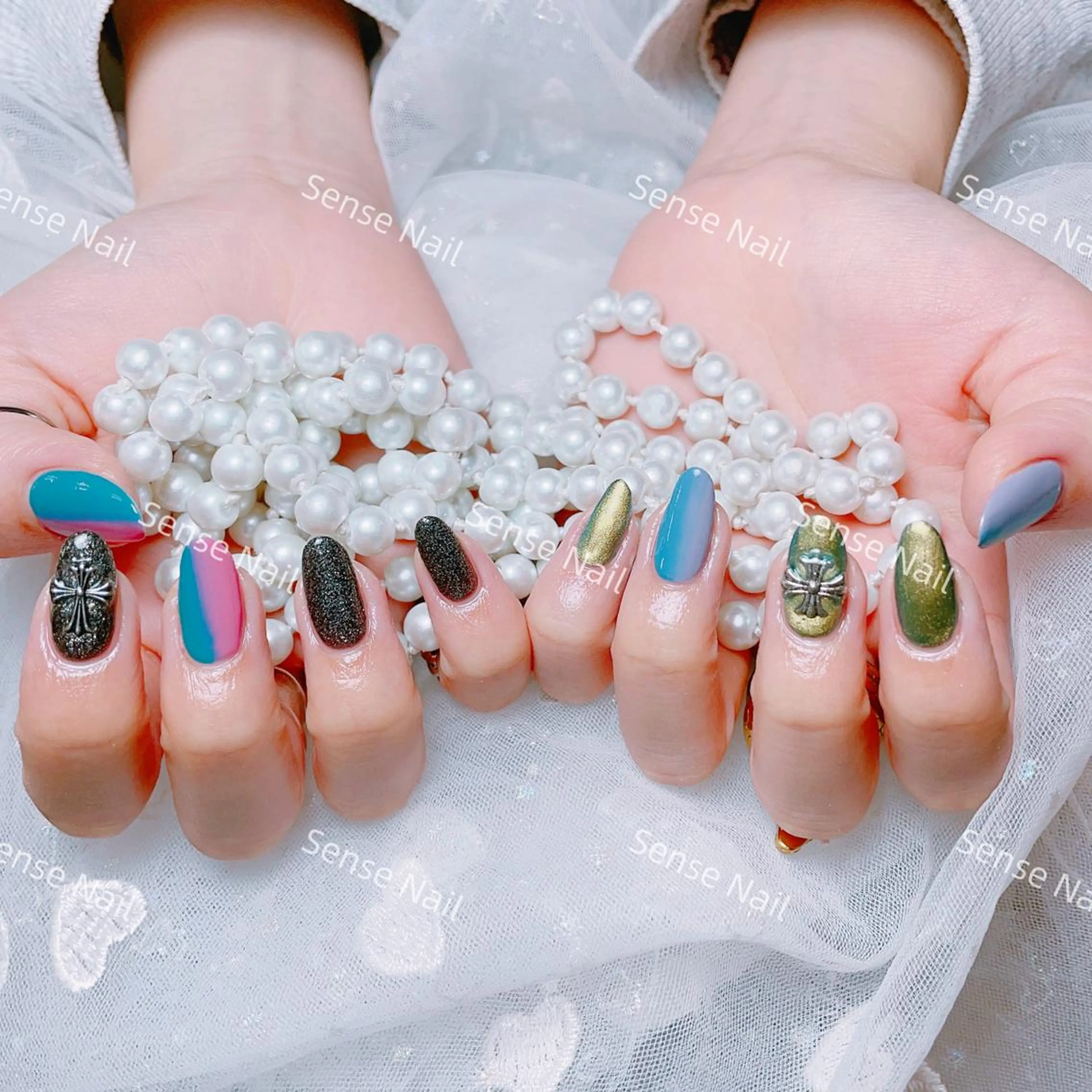 ネイル ハンドネイル ハンドケア 🎀Sense Nail渋谷店🎀のネイルデザイン