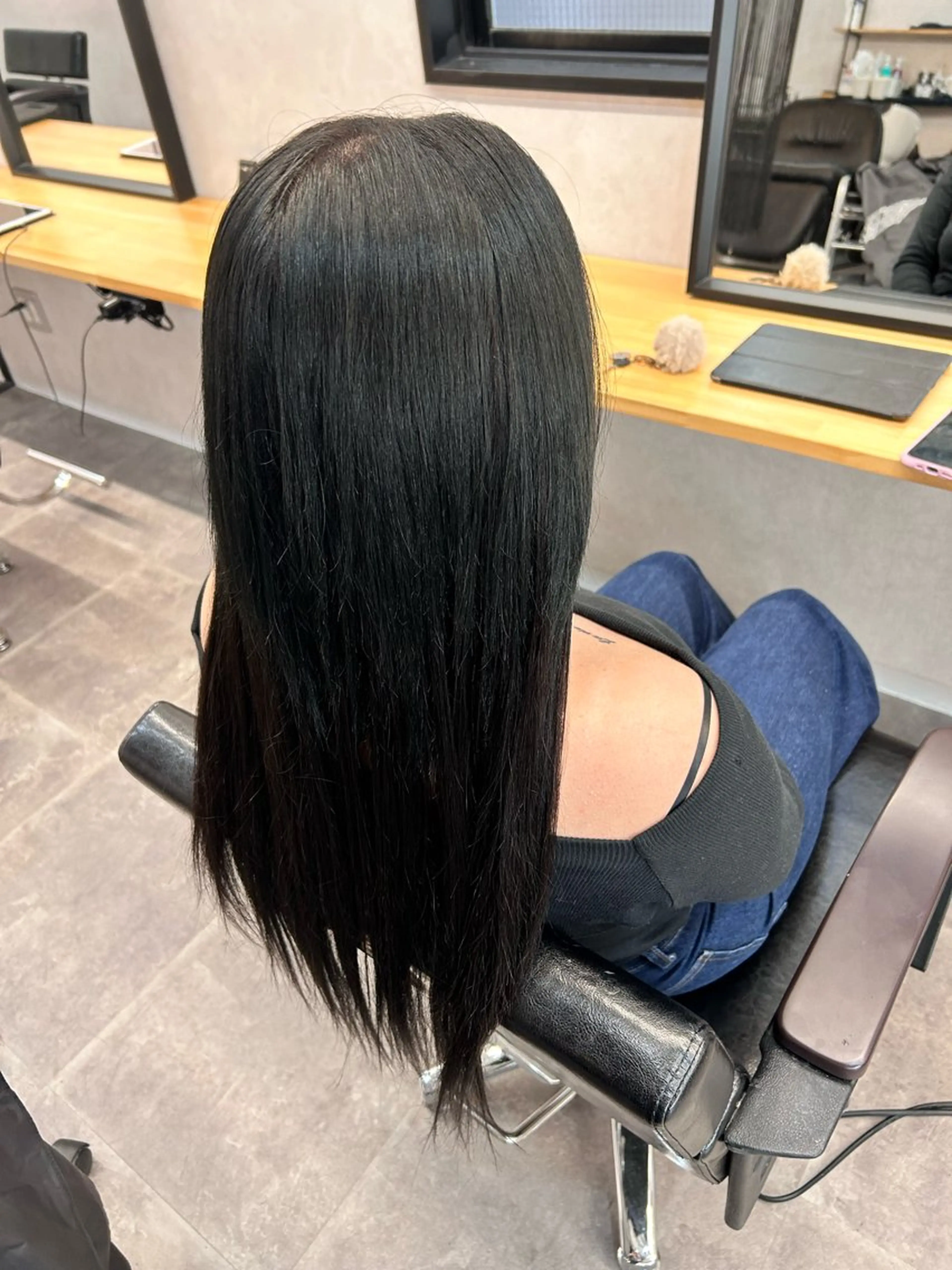 ロング エクステ ロング エクステ エクステ/心斎橋/ ハイトーン/ミサキのヘアスタイル