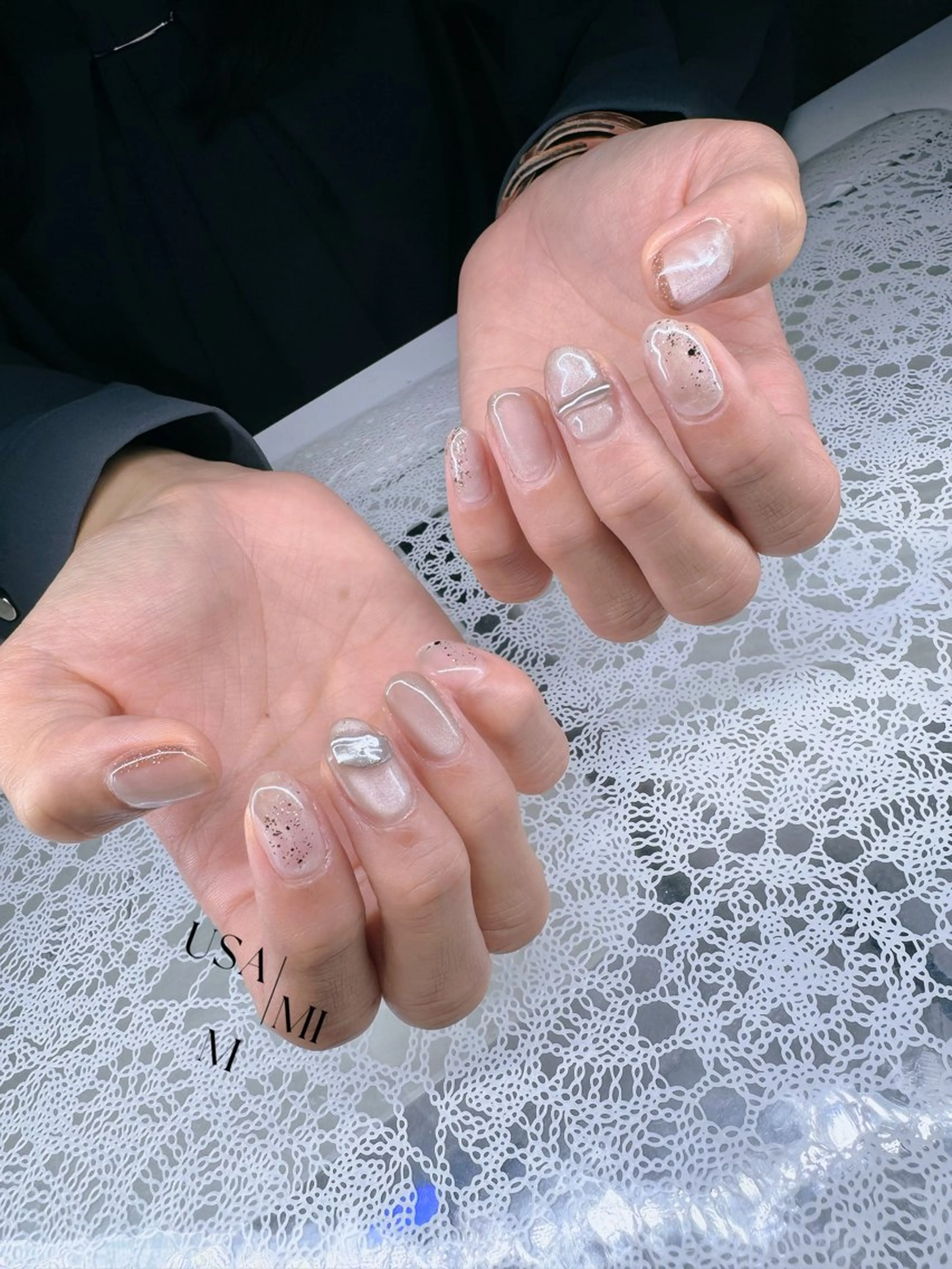 ネイル ハンドネイル 💕🐰うさみみ🐰 💕のネイルデザイン