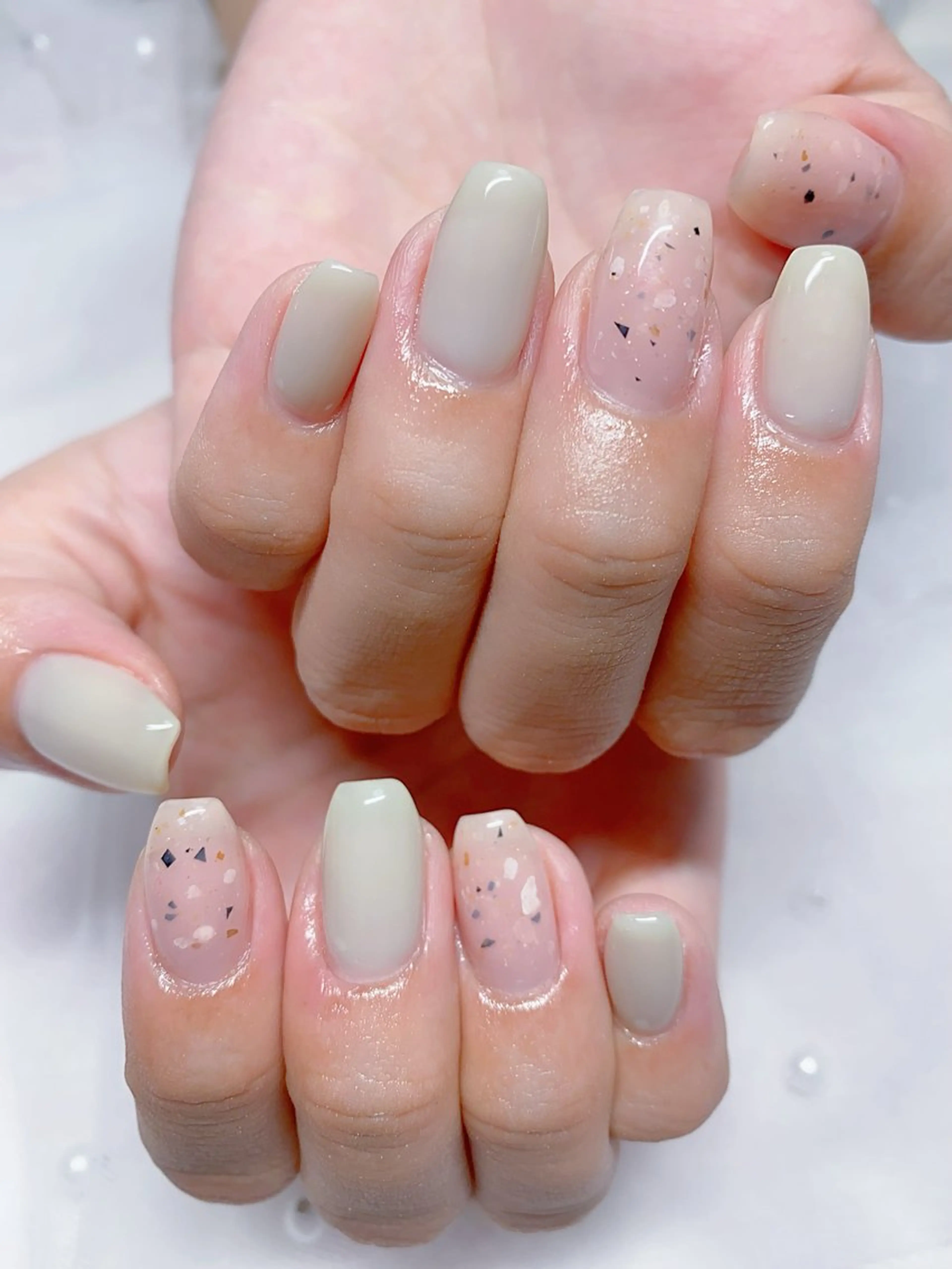 ネイル 春ネイル ハンドネイル Jasmine nailsalon所属・ジャスミン ネイルサロンのネイルデザイン
